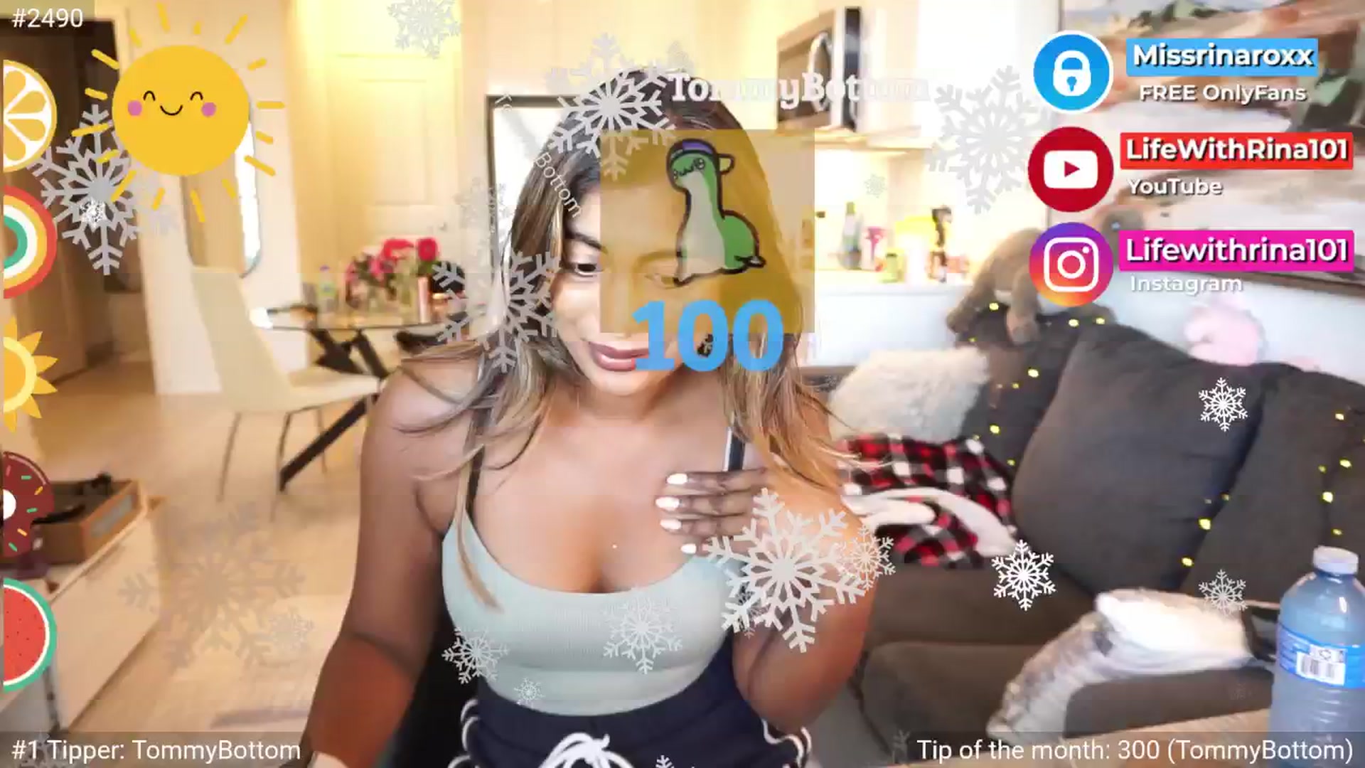 Gallery image thumbnail from Missrinaroxx's myfreecams stream on, 08/01/2025, 23:50 image 5 of 20
