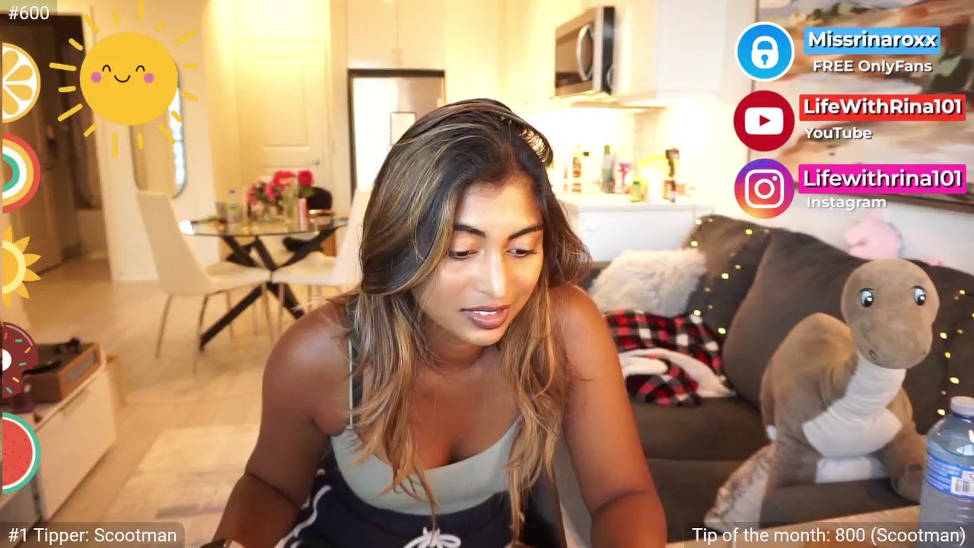 Gallery image thumbnail from Missrinaroxx's myfreecams stream on, 08/01/2025, 23:50 image 20 of 20