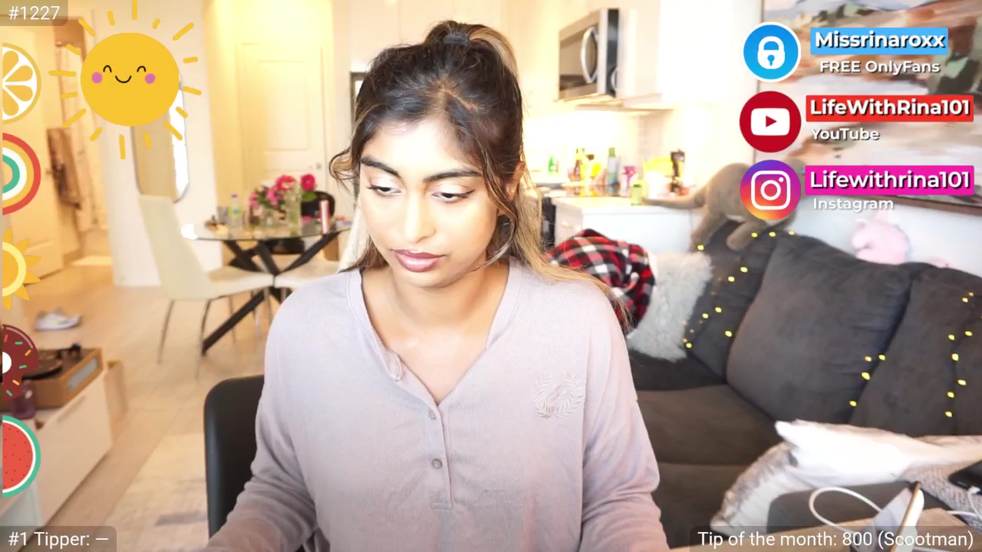 Gallery image thumbnail from Missrinaroxx's myfreecams stream on, 08/02/2025, 18:51 image 10 of 20