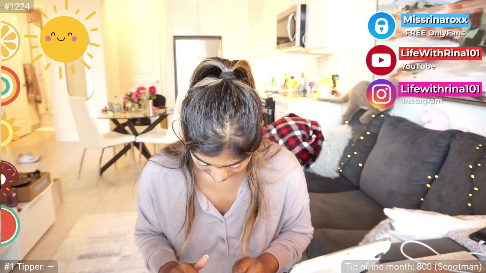 Gallery image thumbnail from Missrinaroxx's myfreecams stream on, 08/02/2025, 18:51 image 5 of 20