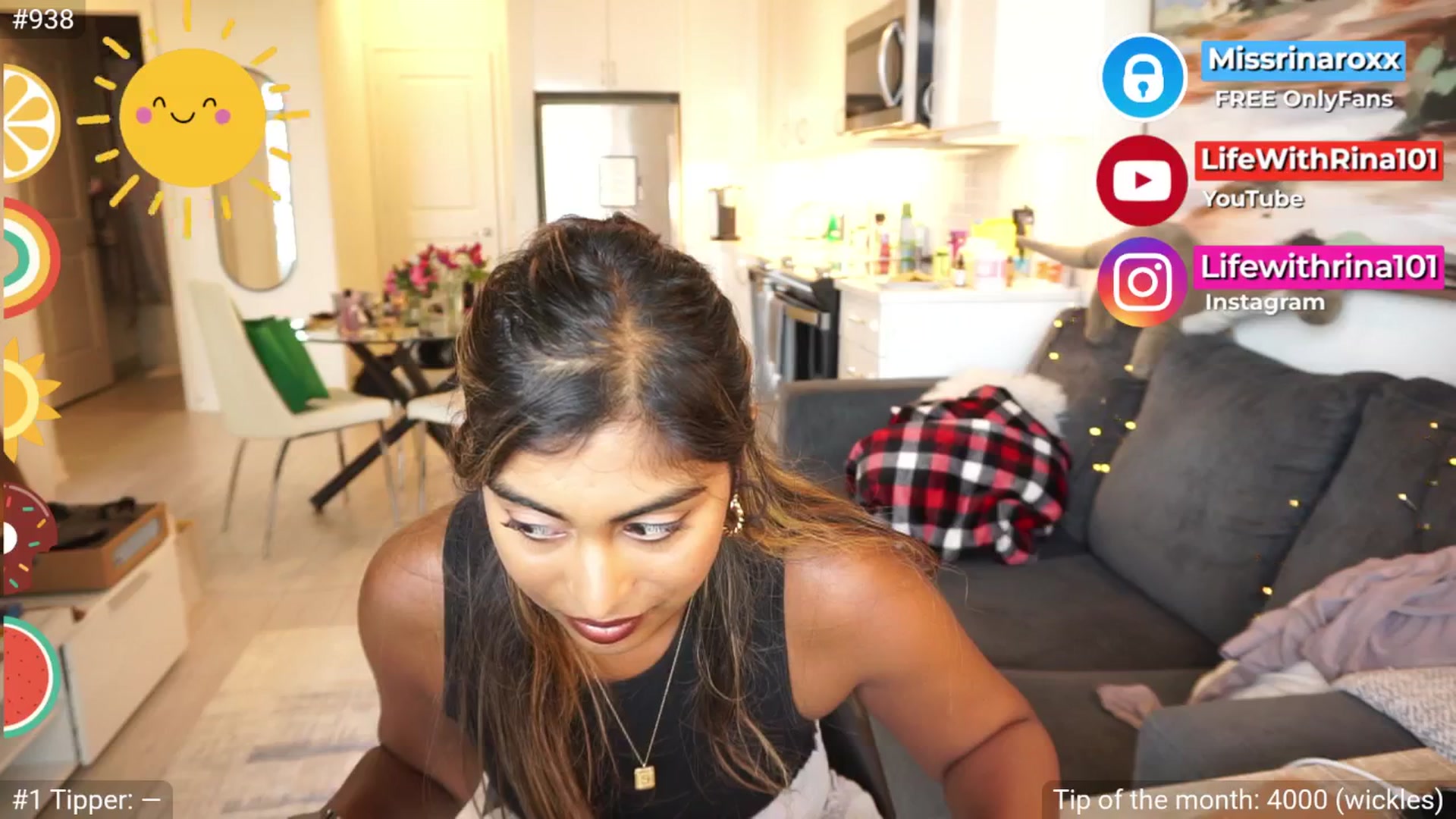 Gallery image thumbnail from Missrinaroxx's myfreecams stream on, 08/05/2025, 18:58 image 3 of 20