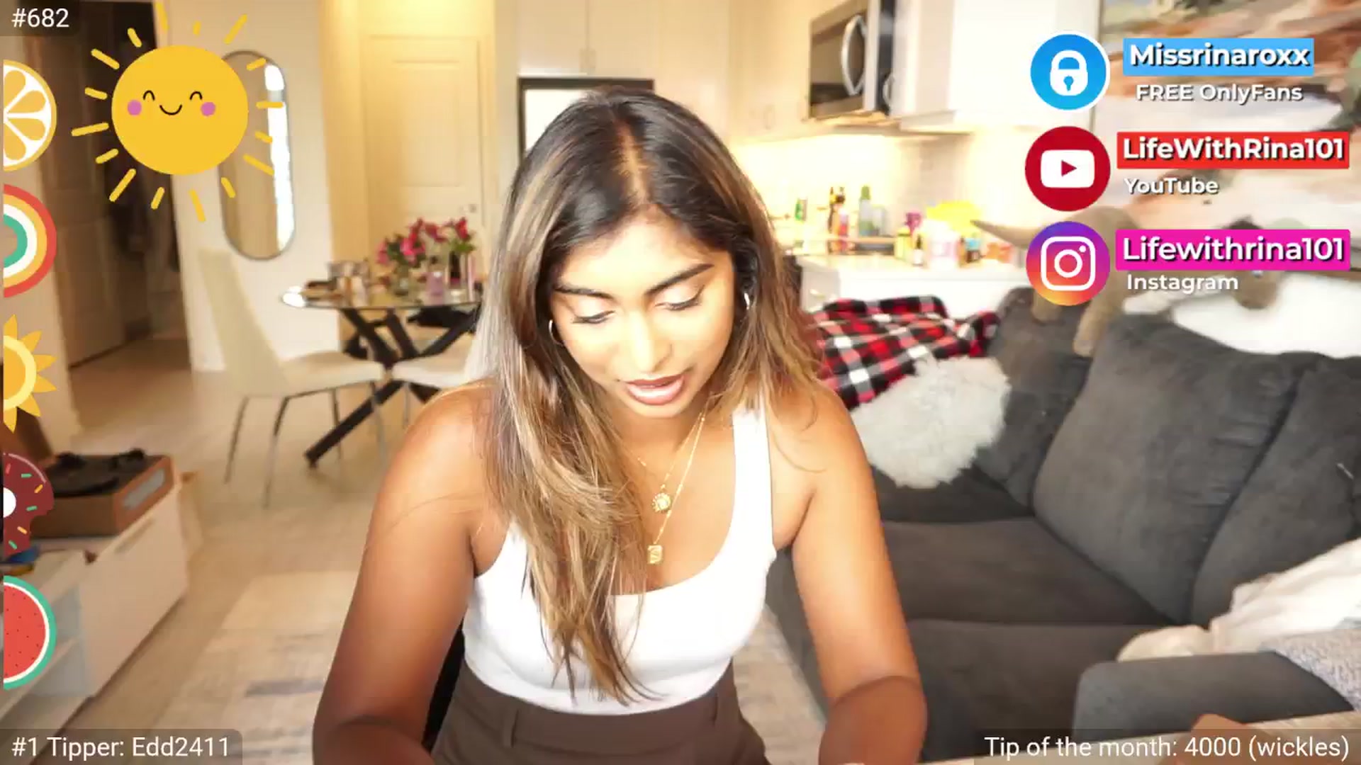 Gallery image thumbnail from Missrinaroxx's myfreecams stream on, 08/06/2025, 15:01 image 10 of 20