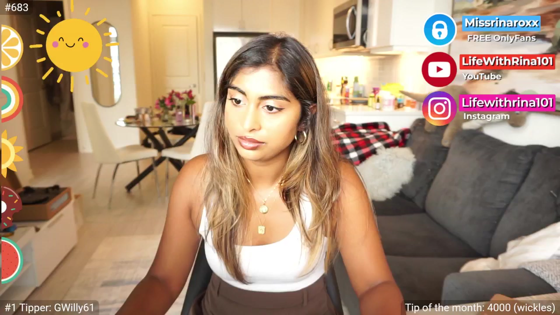 Gallery image thumbnail from Missrinaroxx's myfreecams stream on, 08/06/2025, 15:01 image 16 of 20
