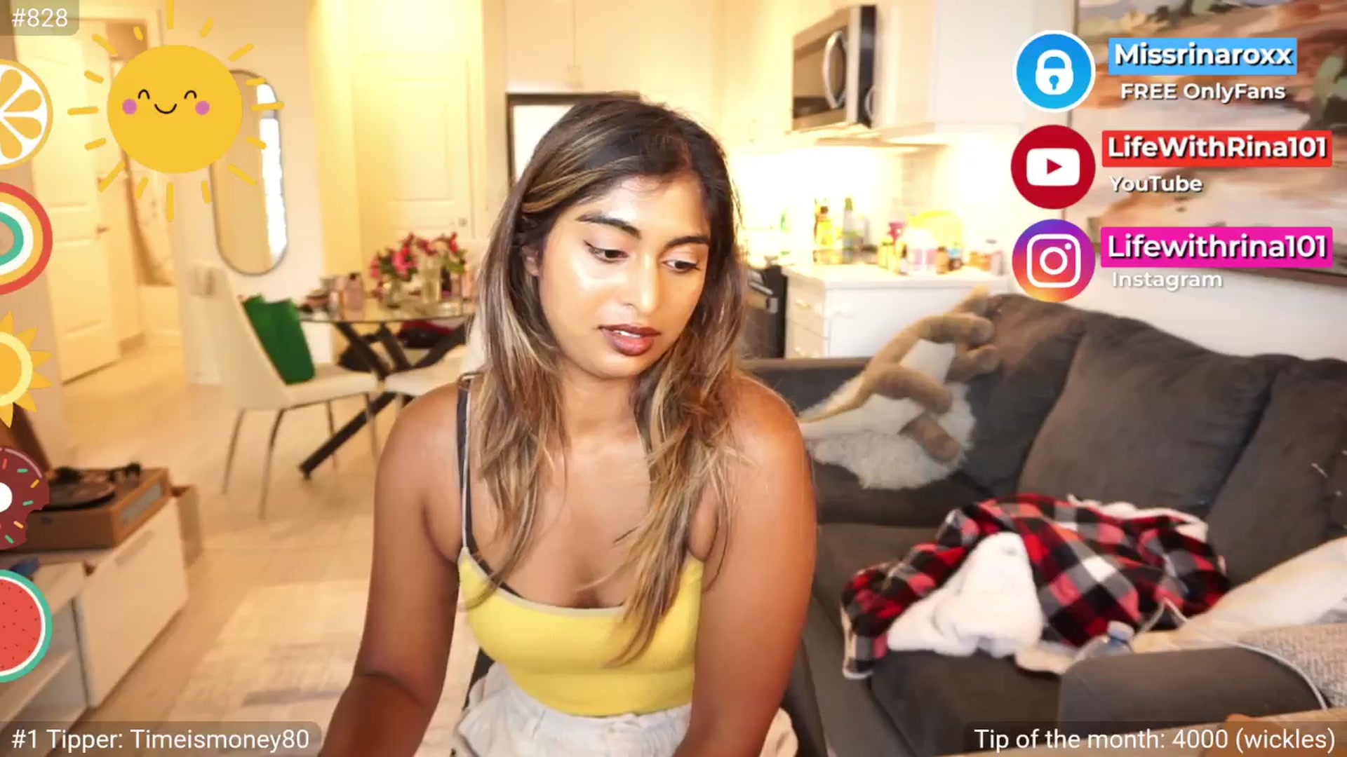 Gallery image thumbnail from Missrinaroxx's myfreecams stream on, 08/07/2025, 23:04 image 10 of 20