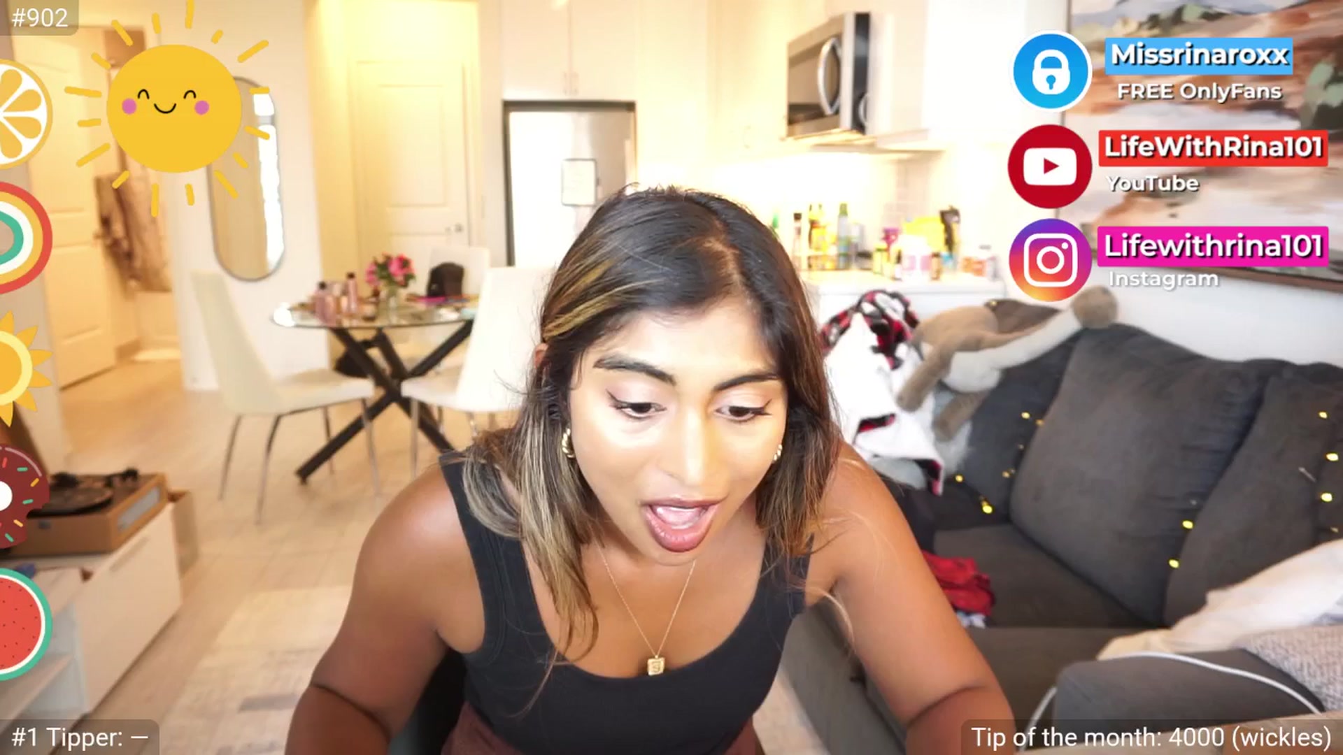 Gallery image thumbnail from Missrinaroxx's myfreecams stream on, 08/08/2025, 18:53 image 8 of 20