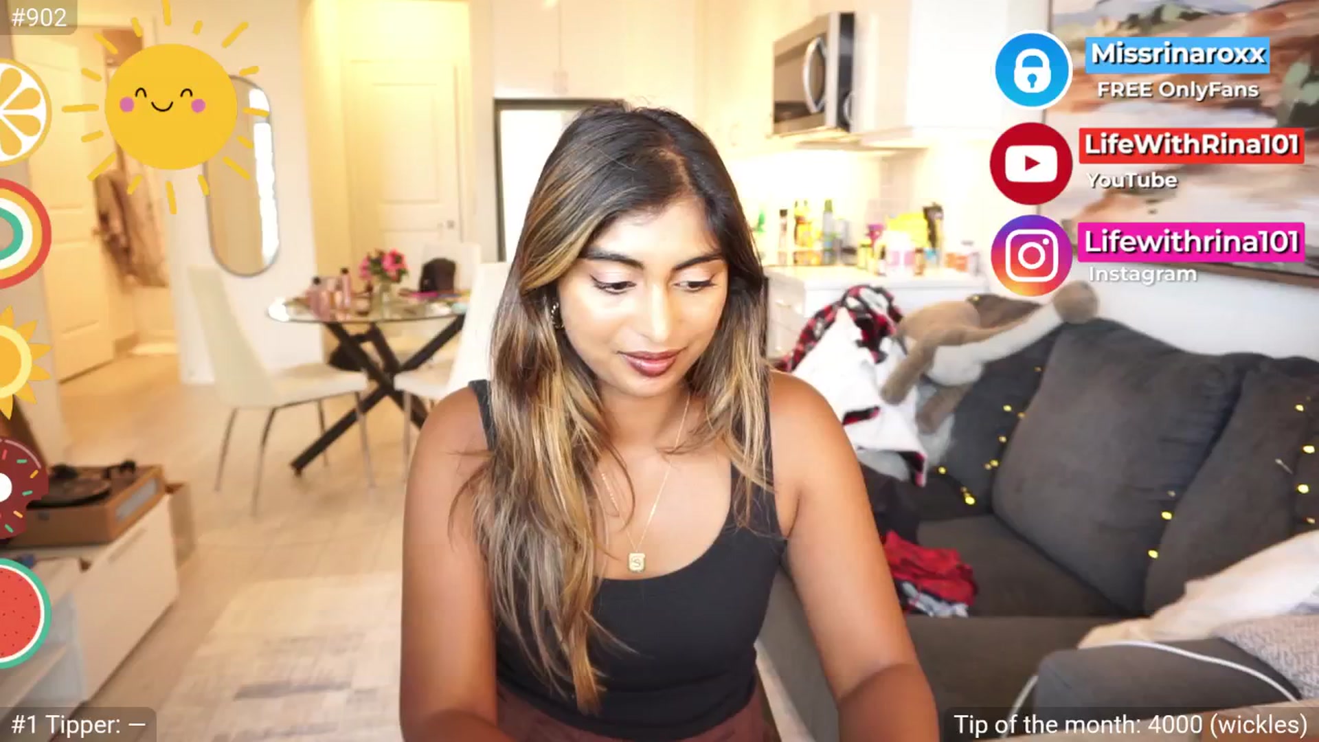 Gallery image thumbnail from Missrinaroxx's myfreecams stream on, 08/08/2025, 18:53 image 10 of 20