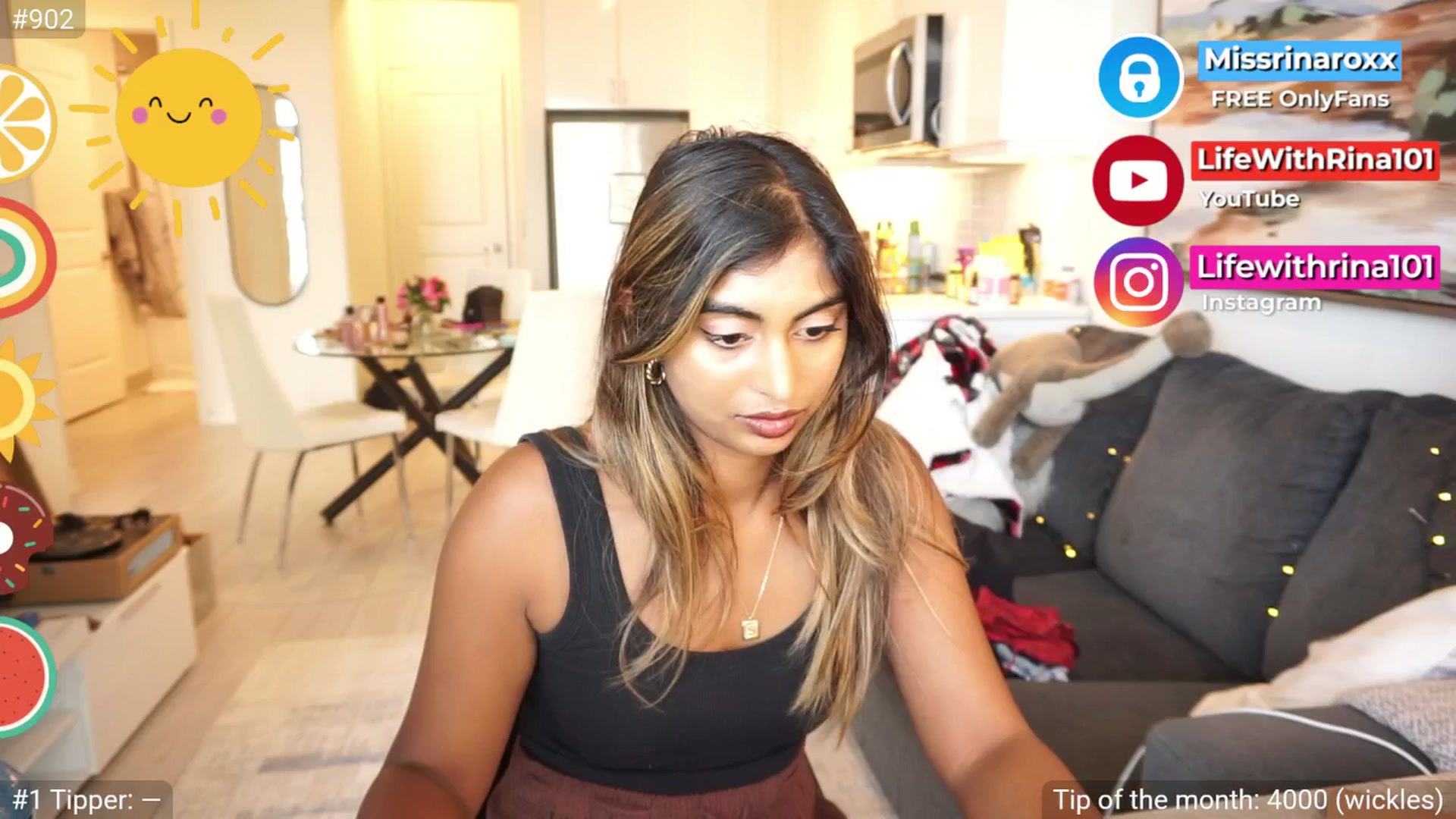 Gallery image thumbnail from Missrinaroxx's myfreecams stream on, 08/08/2025, 18:53 image 19 of 20