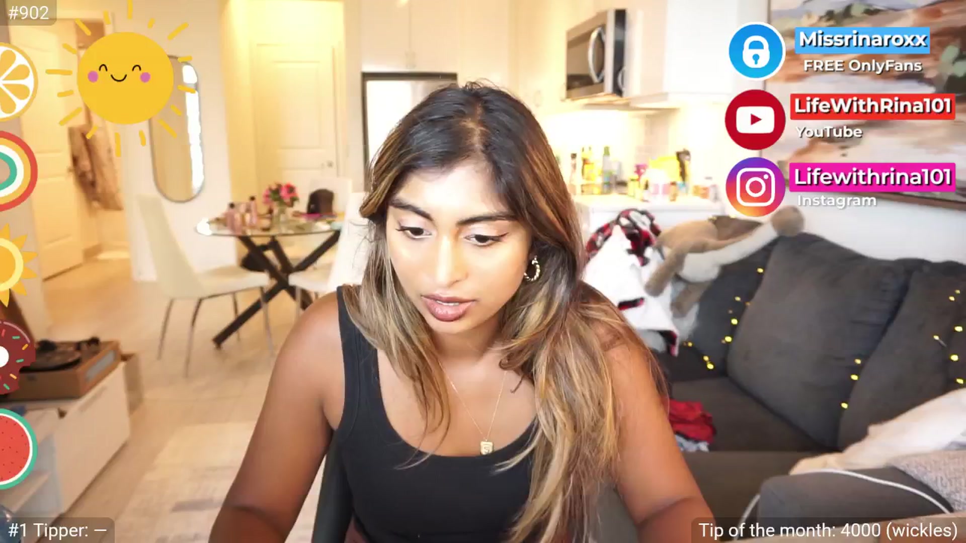 Gallery image thumbnail from Missrinaroxx's myfreecams stream on, 08/08/2025, 18:53 image 14 of 20