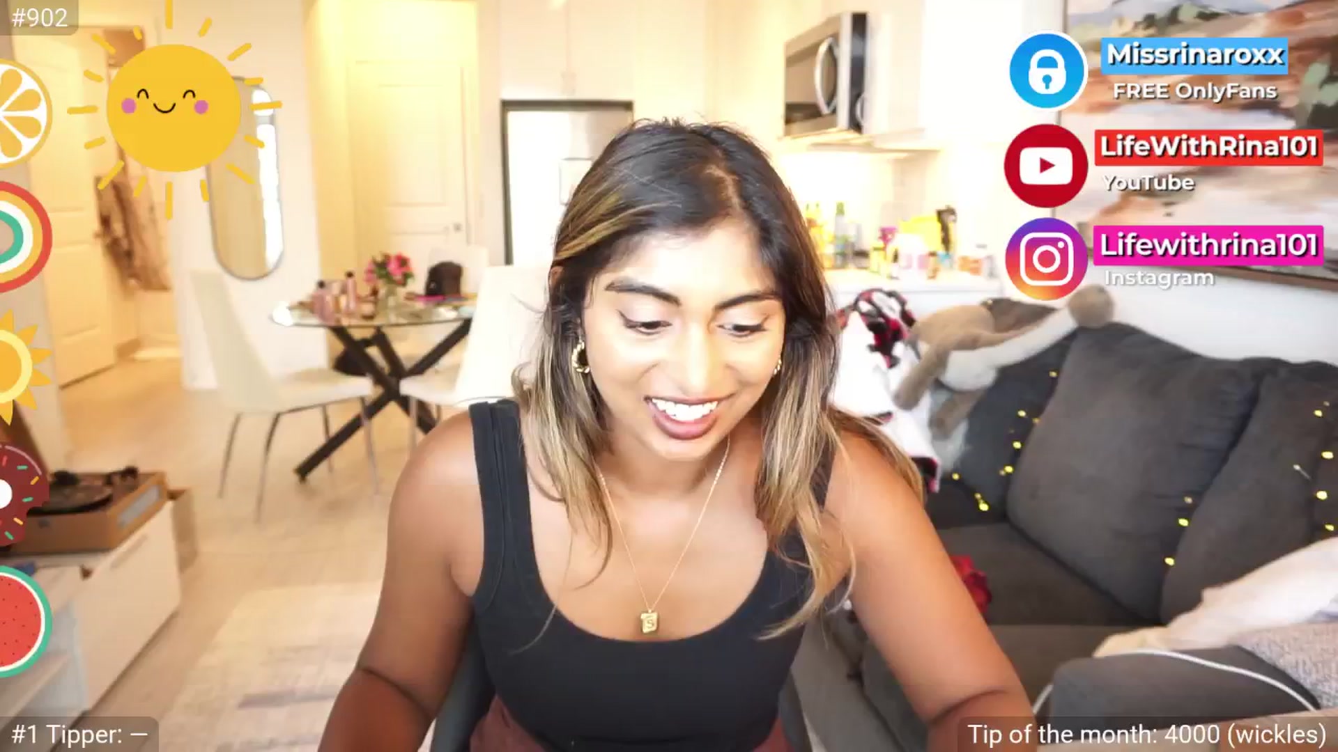 Gallery image thumbnail from Missrinaroxx's myfreecams stream on, 08/08/2025, 18:53 image 7 of 20