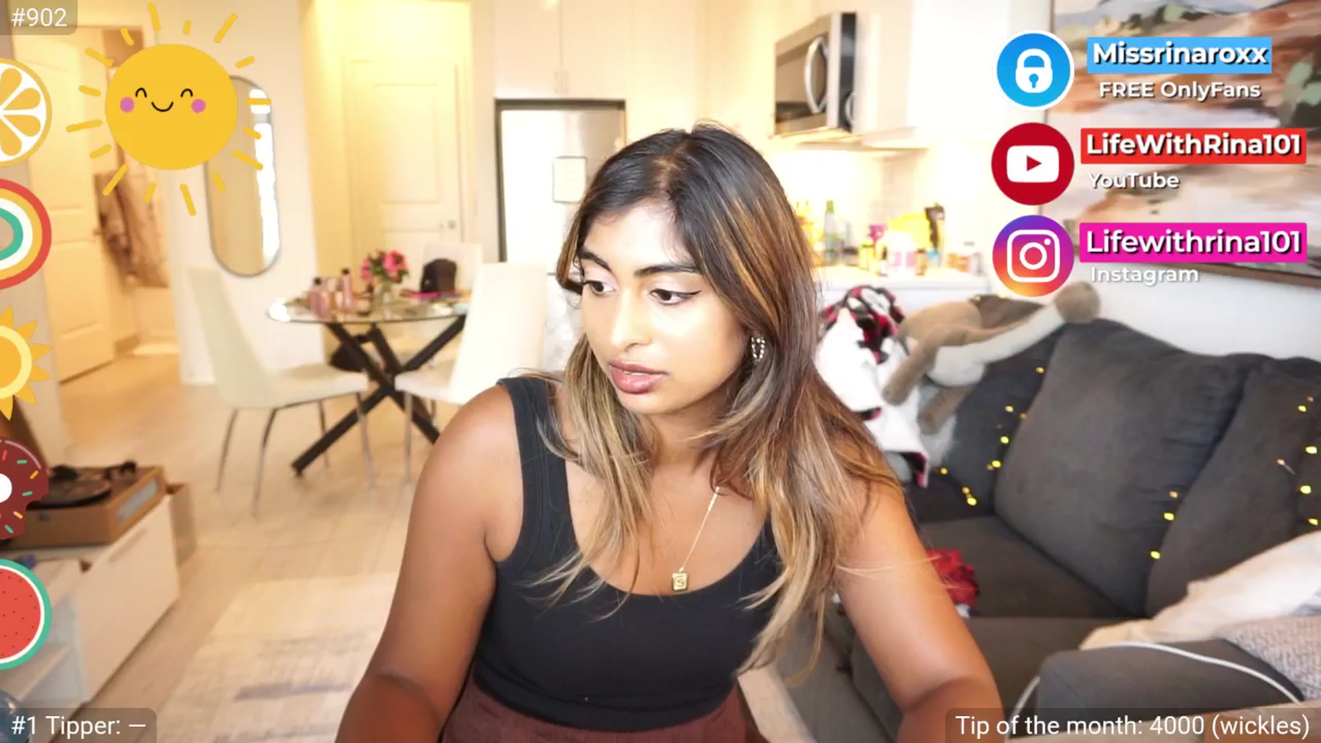 Gallery image thumbnail from Missrinaroxx's myfreecams stream on, 08/08/2025, 18:53 image 16 of 20