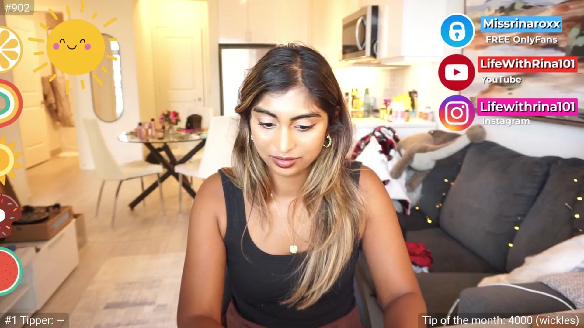 Gallery image thumbnail from Missrinaroxx's myfreecams stream on, 08/08/2025, 18:53 image 13 of 20