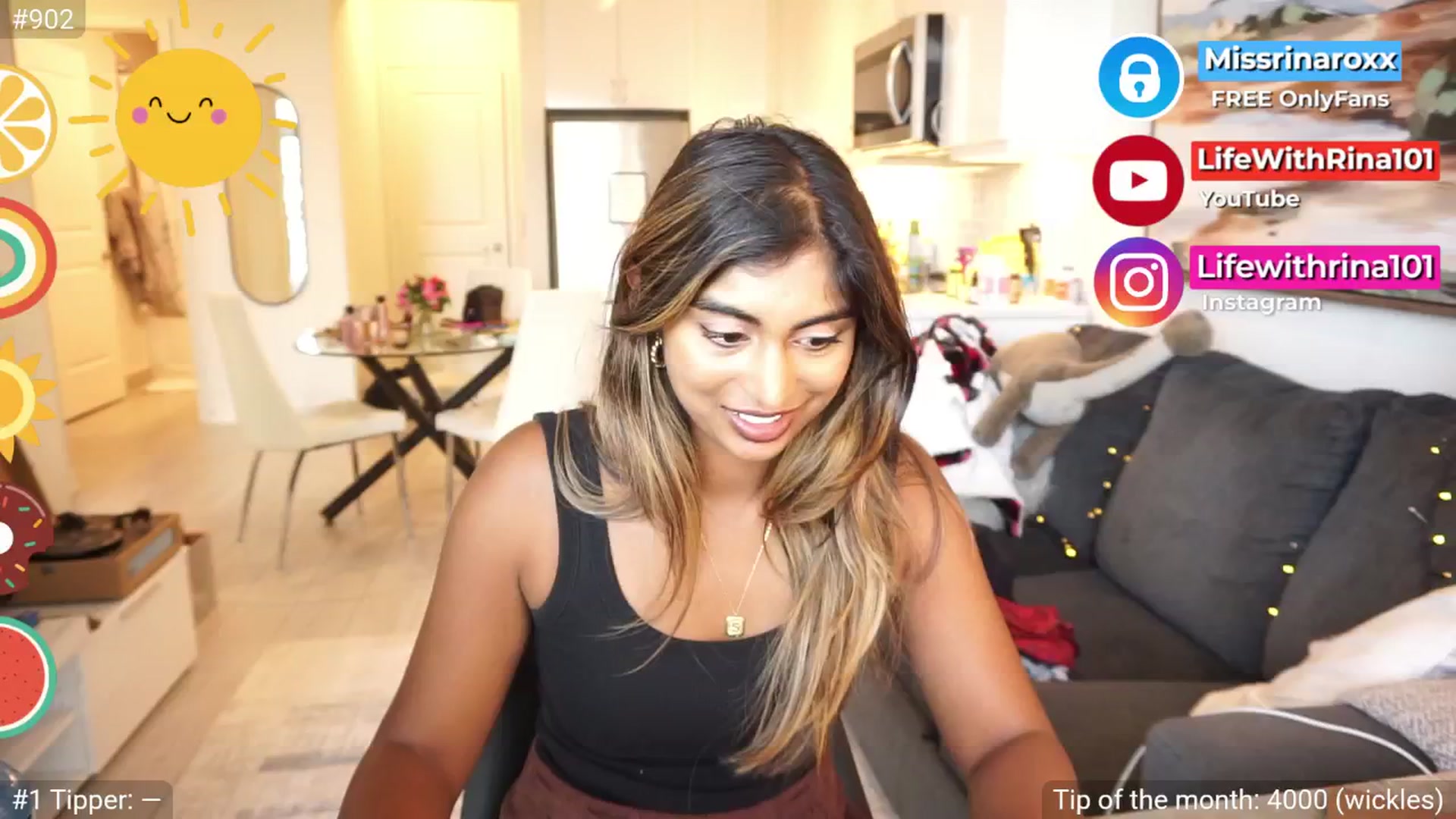Gallery image thumbnail from Missrinaroxx's myfreecams stream on, 08/08/2025, 18:53 image 15 of 20