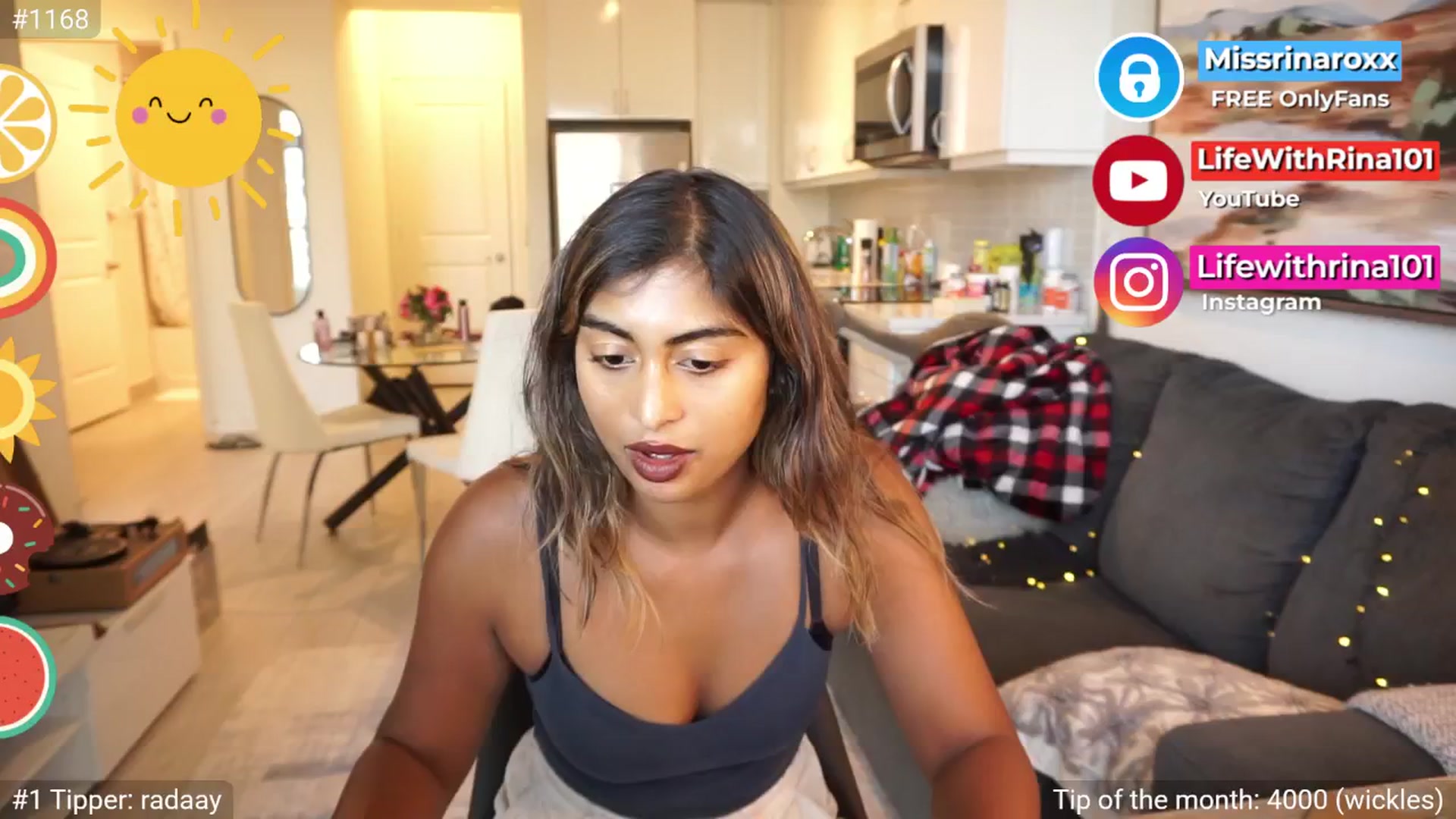 Gallery image thumbnail from Missrinaroxx's myfreecams stream on, 08/10/2025, 23:21 image 8 of 20