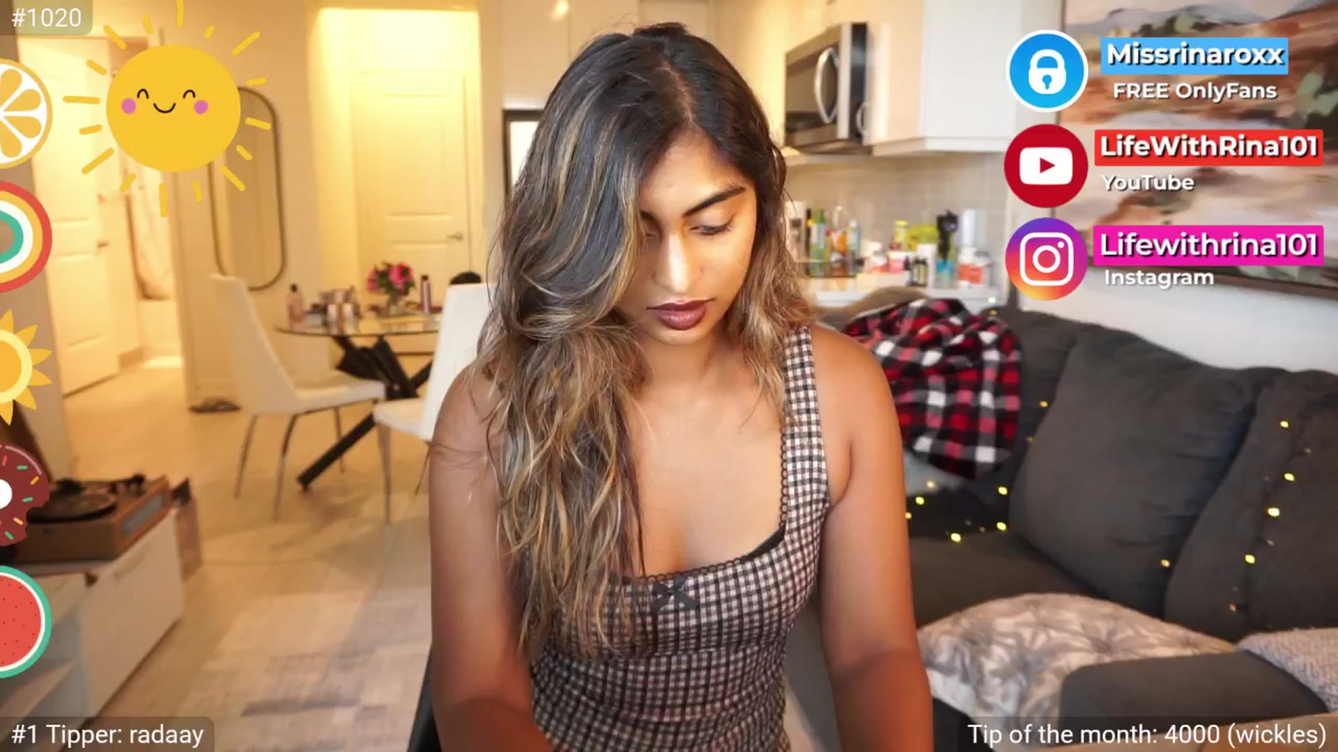 Gallery image thumbnail from Missrinaroxx's myfreecams stream on, 08/10/2025, 23:21 image 13 of 20