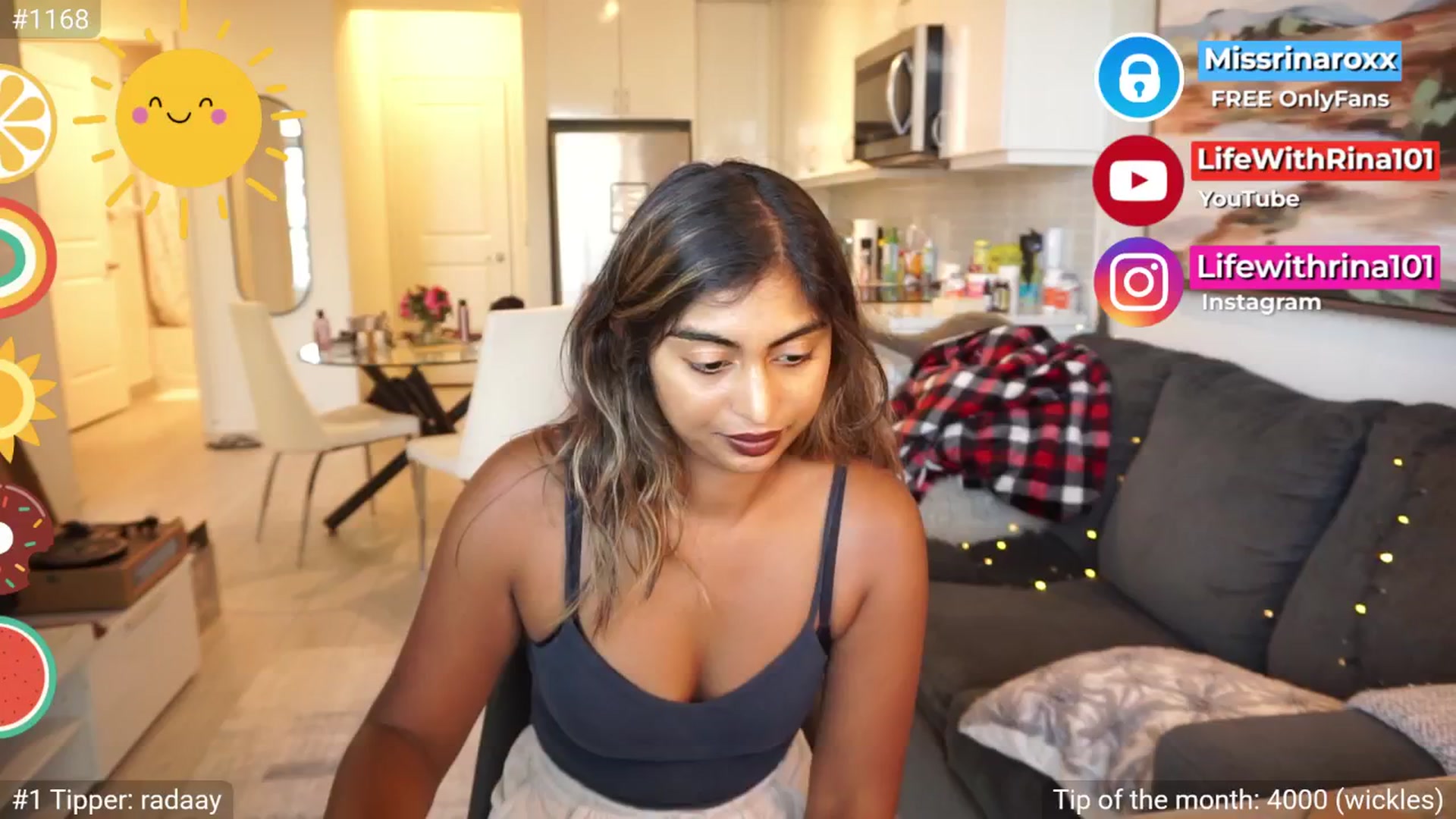 Gallery image thumbnail from Missrinaroxx's myfreecams stream on, 08/10/2025, 23:21 image 9 of 20