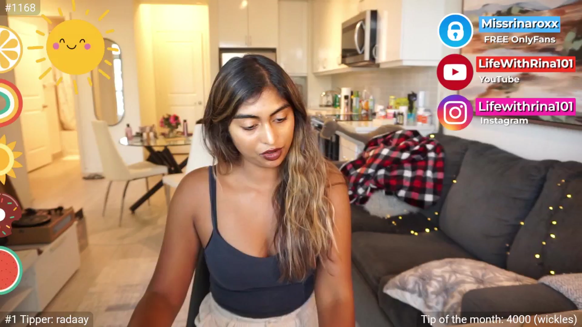 Gallery image thumbnail from Missrinaroxx's myfreecams stream on, 08/10/2025, 23:21 image 10 of 20