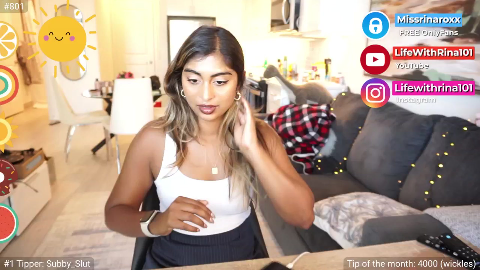 Gallery image thumbnail from Missrinaroxx's myfreecams stream on, 08/11/2025, 19:08 image 17 of 20