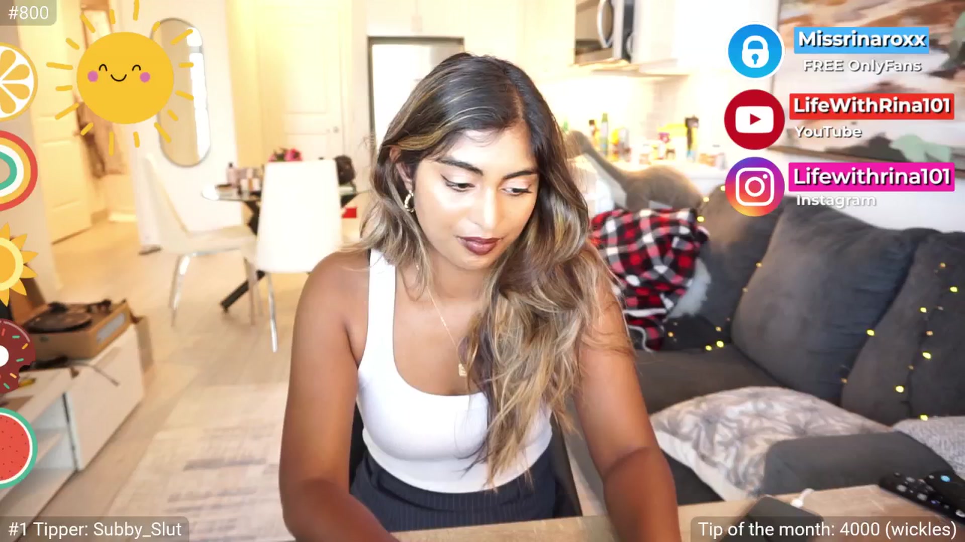 Gallery image thumbnail from Missrinaroxx's myfreecams stream on, 08/11/2025, 19:08 image 14 of 20