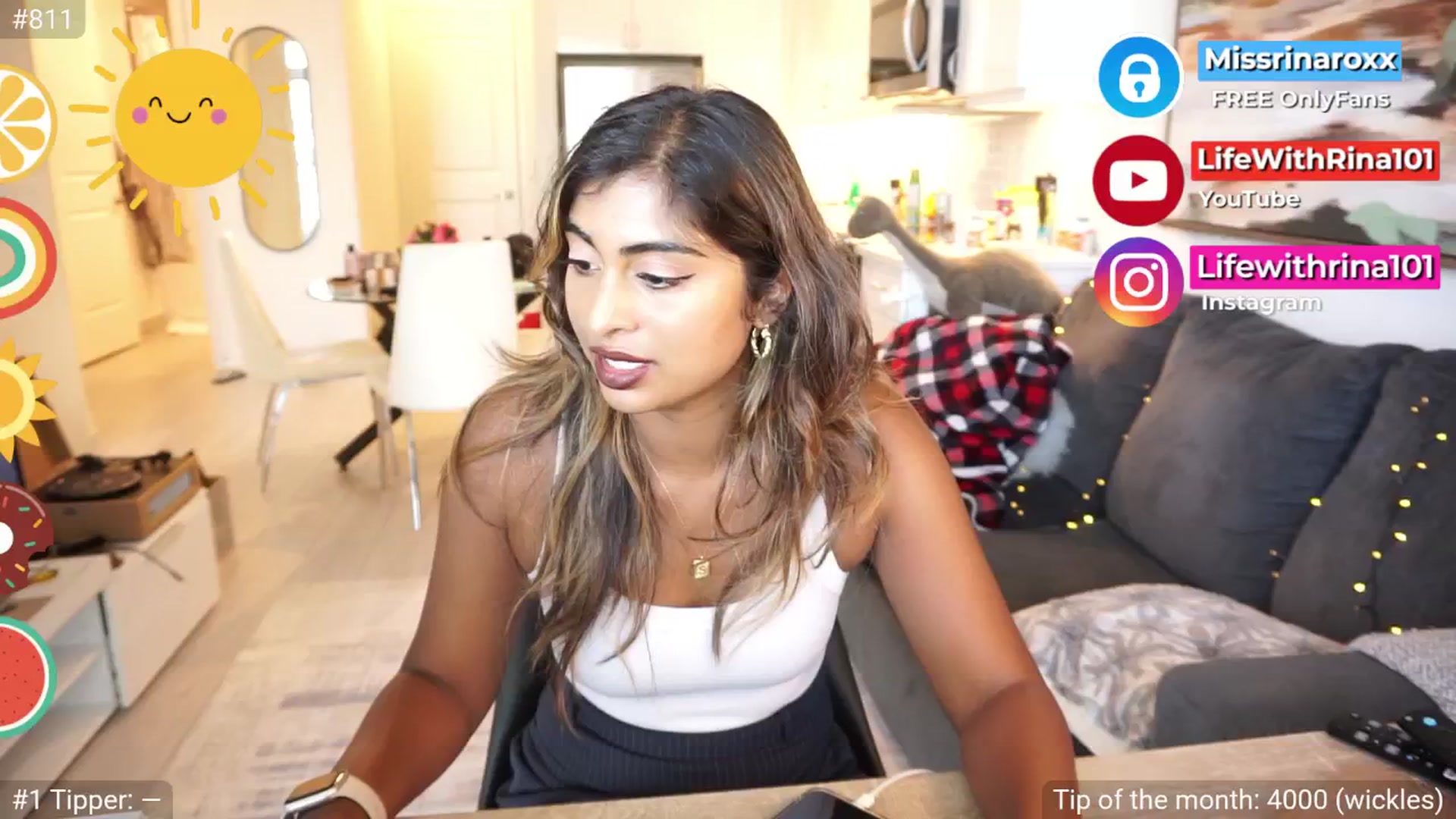 Gallery image thumbnail from Missrinaroxx's myfreecams stream on, 08/11/2025, 19:08 image 1 of 20