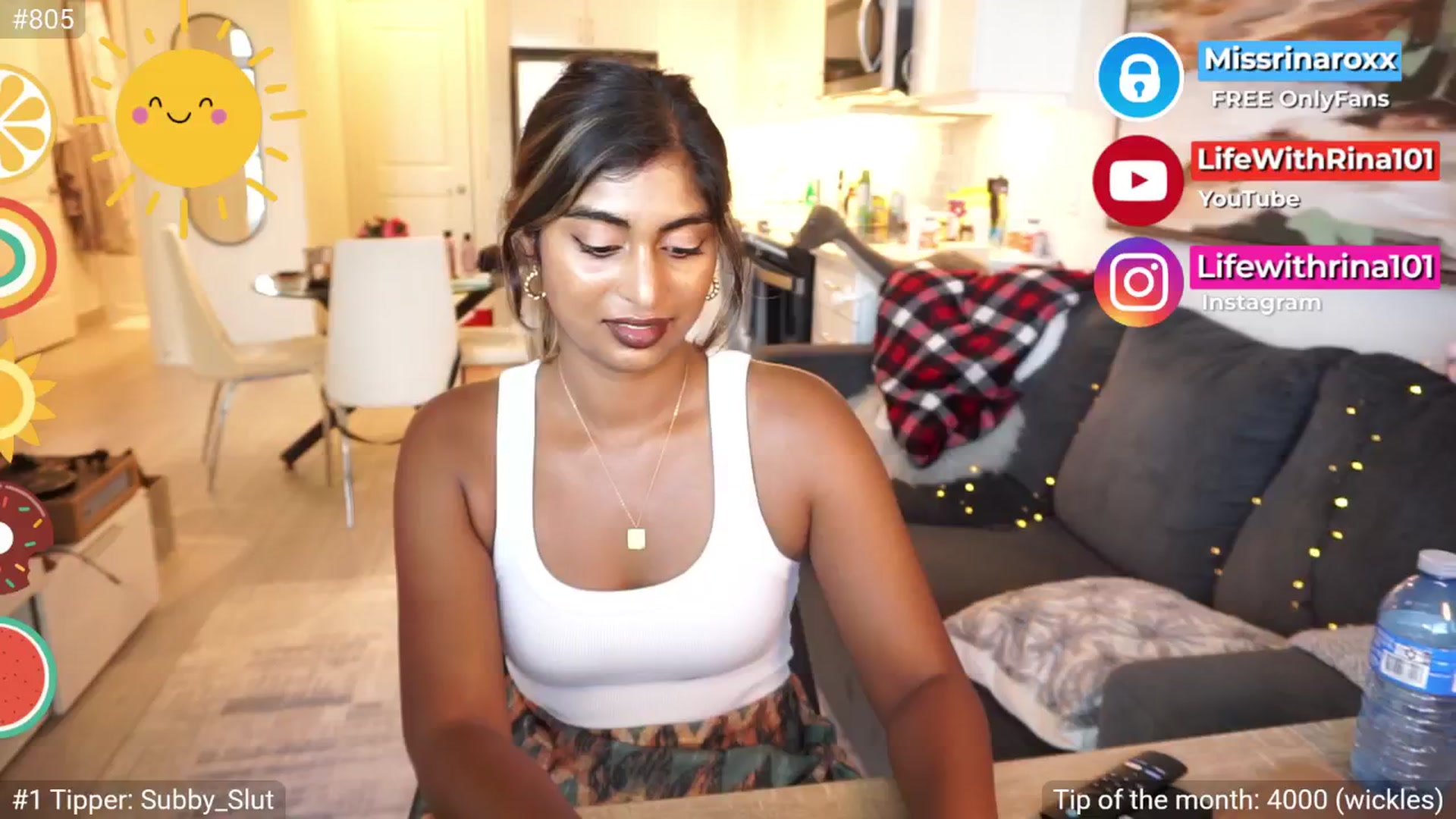 Gallery image thumbnail from Missrinaroxx's myfreecams stream on, 08/11/2025, 23:07 image 8 of 20