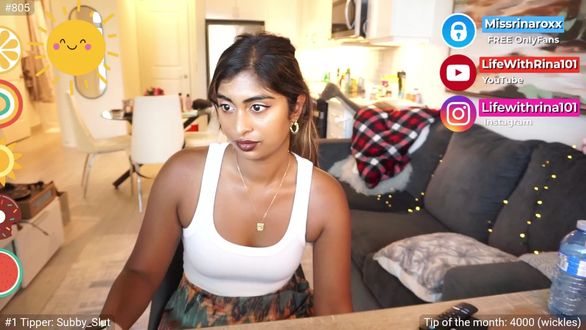Gallery image thumbnail from Missrinaroxx's myfreecams stream on, 08/11/2025, 23:07 image 7 of 20