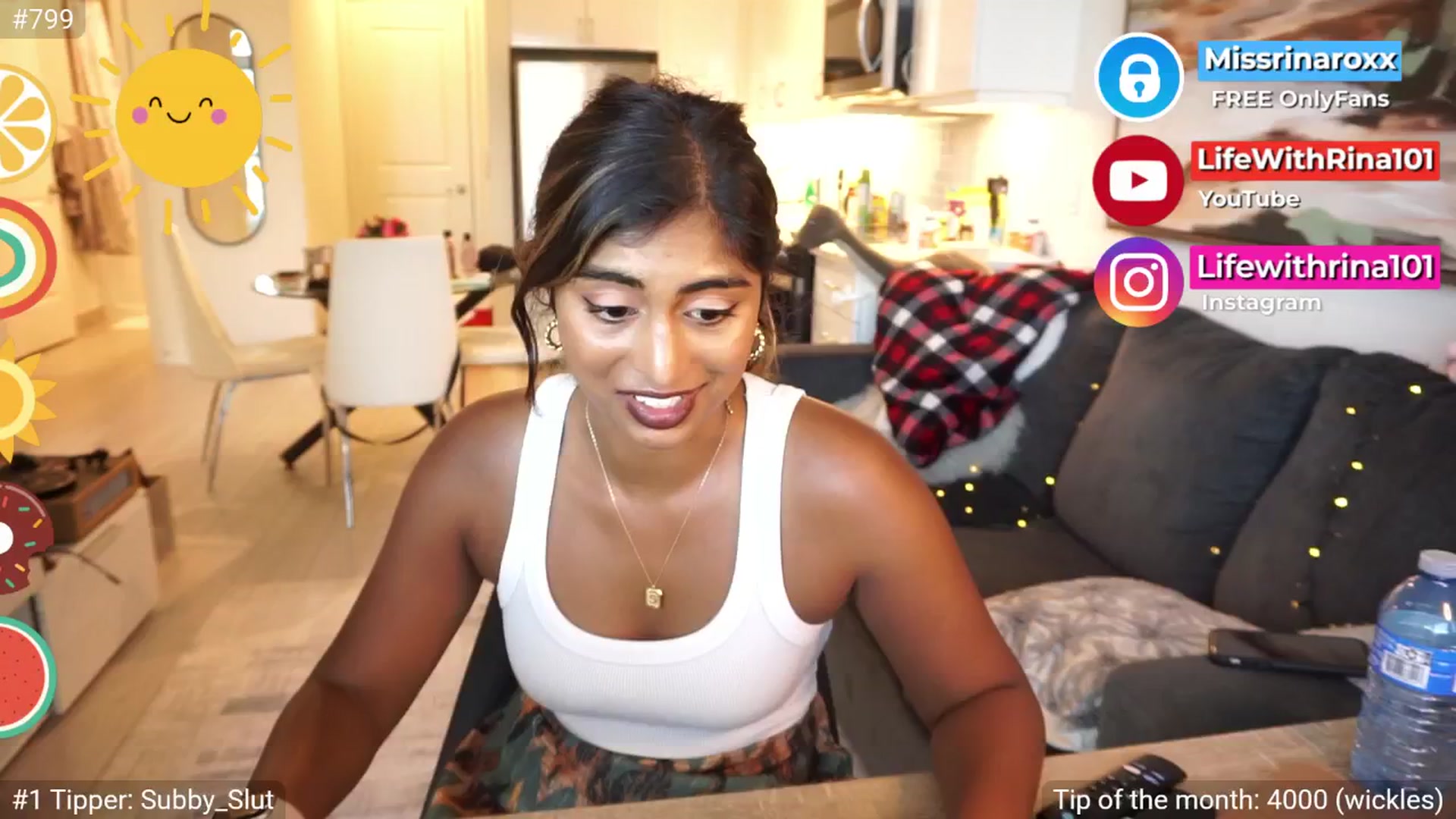 Gallery image thumbnail from Missrinaroxx's myfreecams stream on, 08/11/2025, 23:07 image 16 of 20