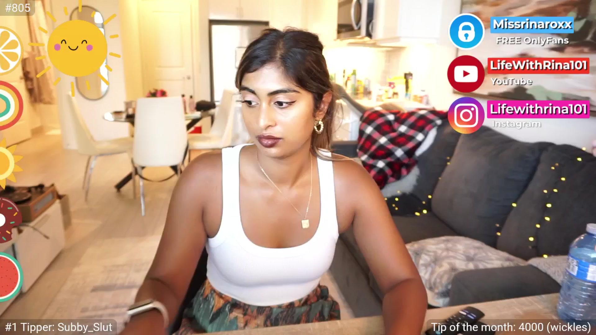 Gallery image thumbnail from Missrinaroxx's myfreecams stream on, 08/11/2025, 23:07 image 1 of 20