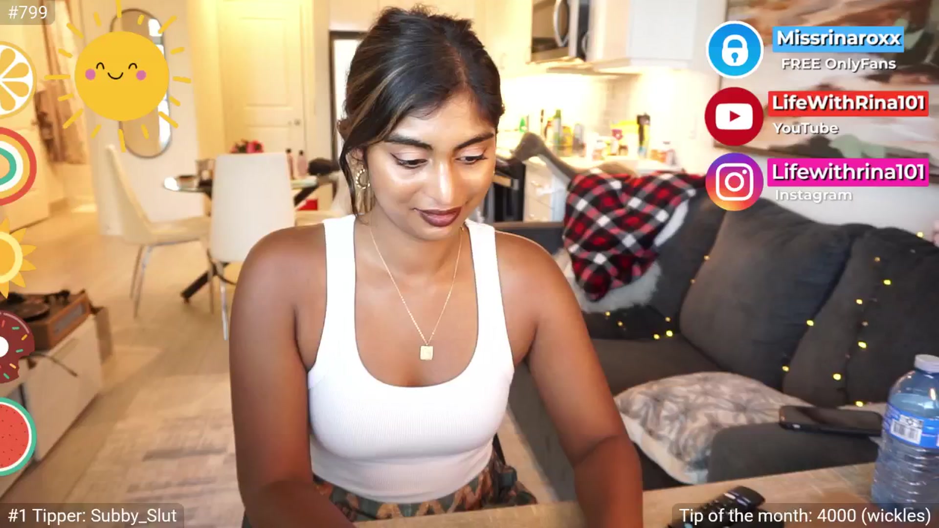 Gallery image thumbnail from Missrinaroxx's myfreecams stream on, 08/11/2025, 23:07 image 15 of 20