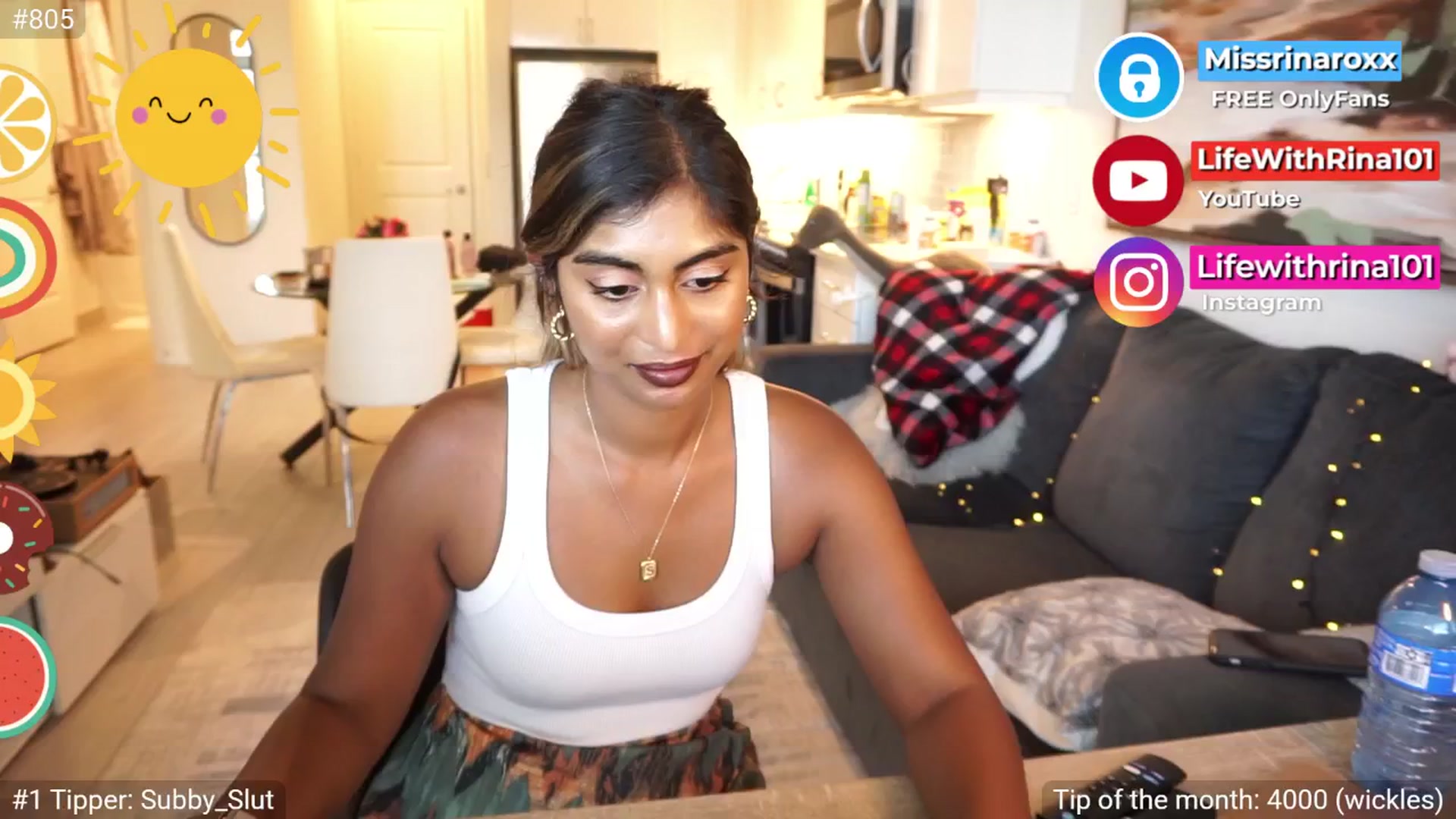 Gallery image thumbnail from Missrinaroxx's myfreecams stream on, 08/11/2025, 23:07 image 13 of 20
