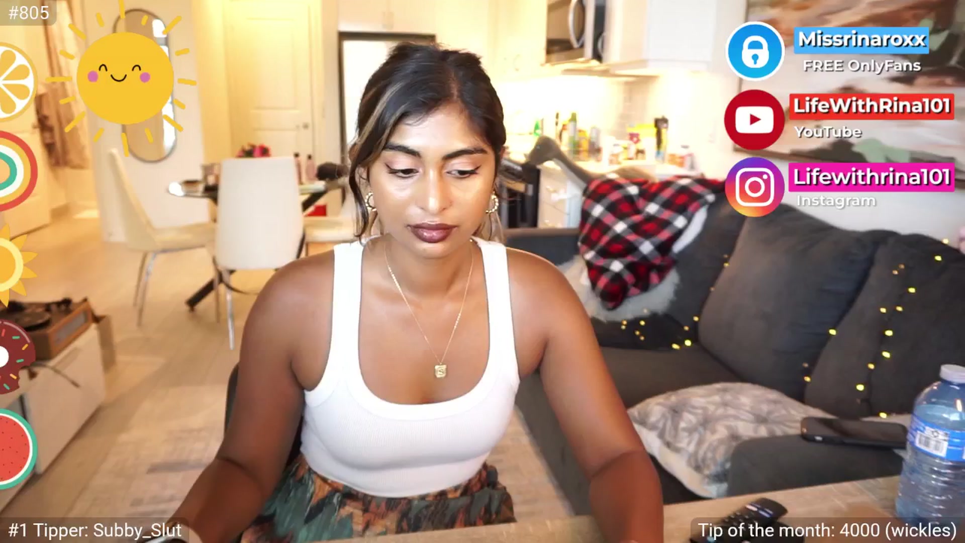 Gallery image thumbnail from Missrinaroxx's myfreecams stream on, 08/11/2025, 23:07 image 11 of 20