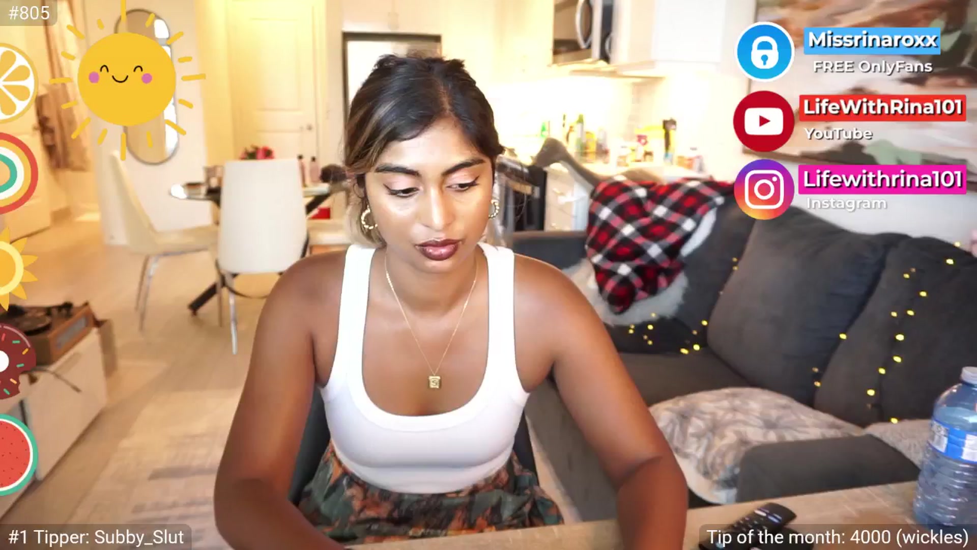 Gallery image thumbnail from Missrinaroxx's myfreecams stream on, 08/11/2025, 23:07 image 2 of 20