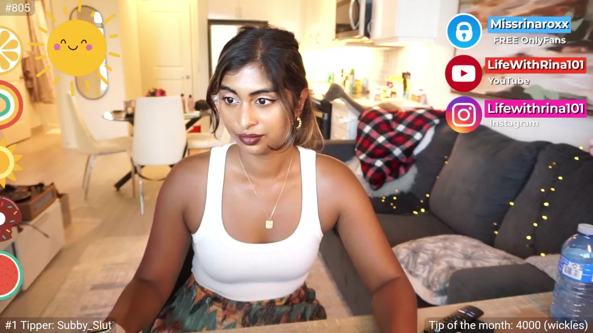 Gallery image thumbnail from Missrinaroxx's myfreecams stream on, 08/11/2025, 23:07 image 9 of 20