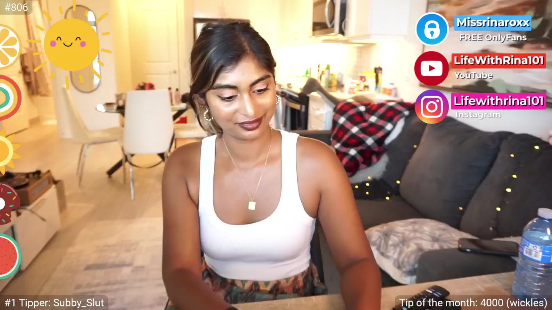 Gallery image thumbnail from Missrinaroxx's myfreecams stream on, 08/11/2025, 23:07 image 14 of 20