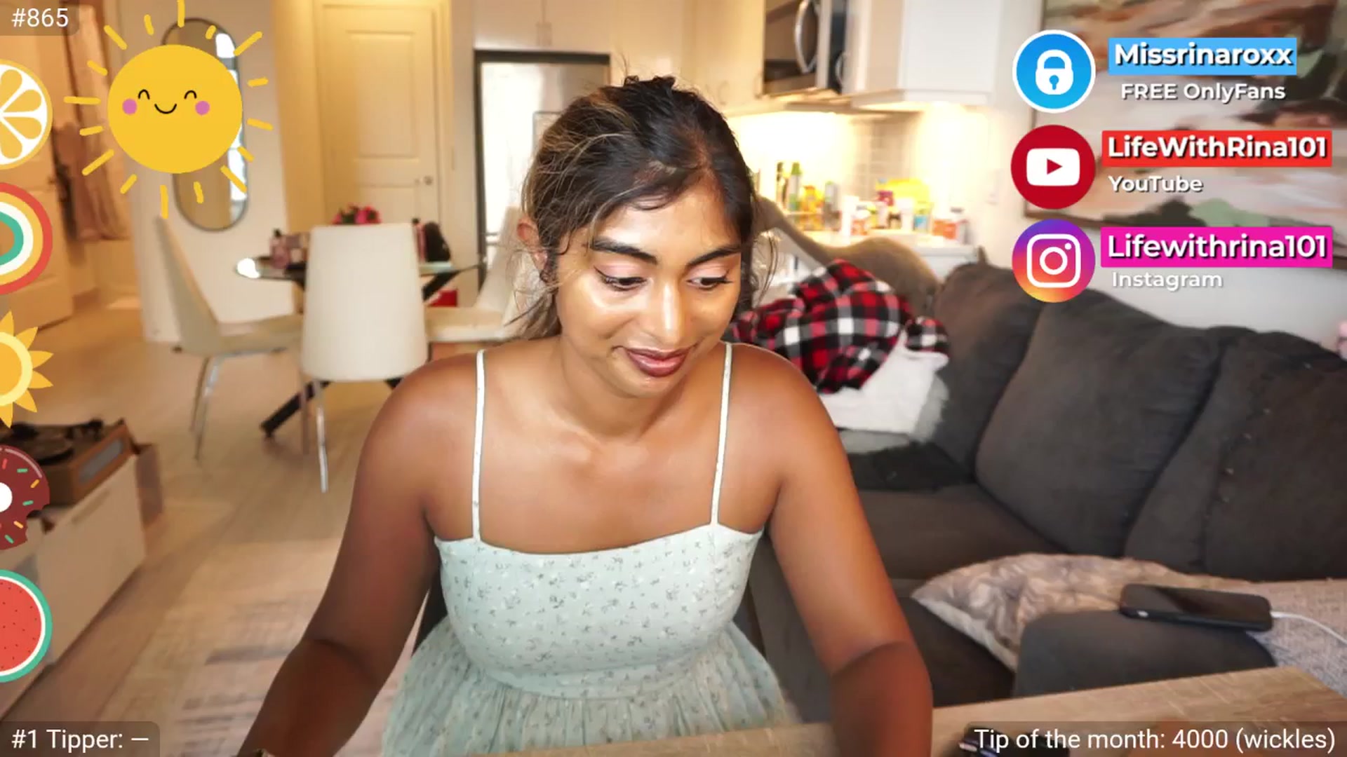Gallery image thumbnail from Missrinaroxx's myfreecams stream on, 08/12/2025, 19:16 image 5 of 20