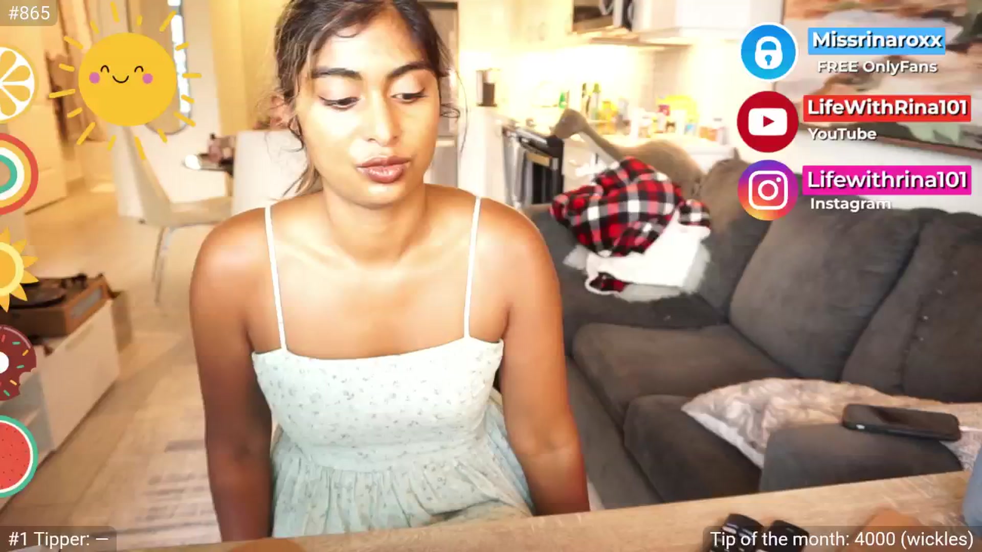 Gallery image thumbnail from Missrinaroxx's myfreecams stream on, 08/12/2025, 19:16 image 9 of 20