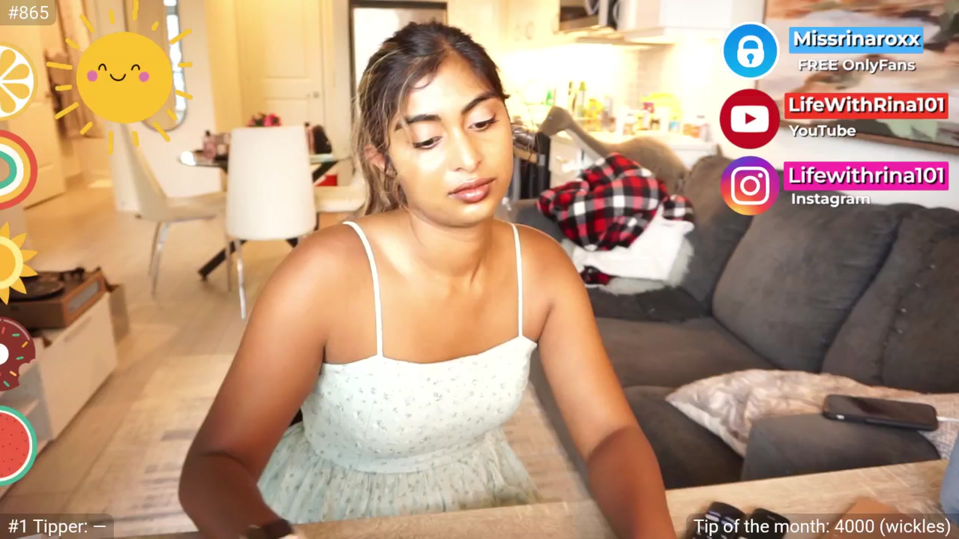Gallery image thumbnail from Missrinaroxx's myfreecams stream on, 08/12/2025, 19:16 image 8 of 20