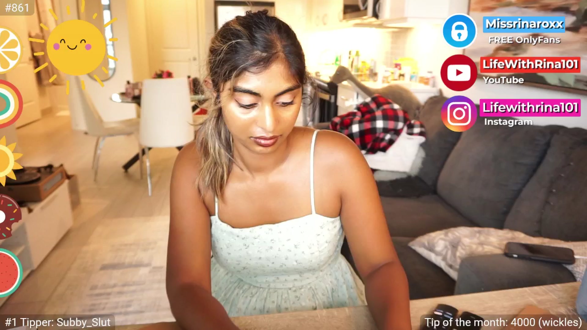Gallery image thumbnail from Missrinaroxx's myfreecams stream on, 08/12/2025, 19:16 image 13 of 20