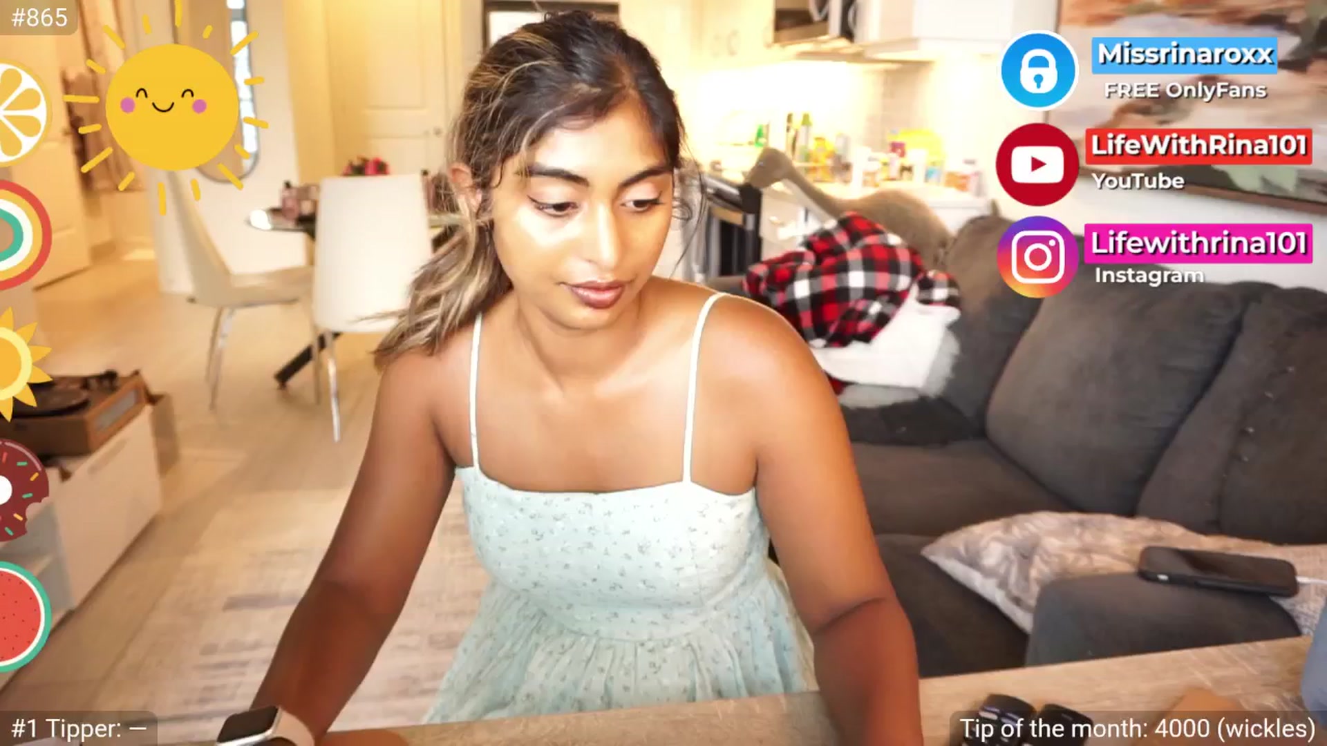 Gallery image thumbnail from Missrinaroxx's myfreecams stream on, 08/12/2025, 19:16 image 10 of 20