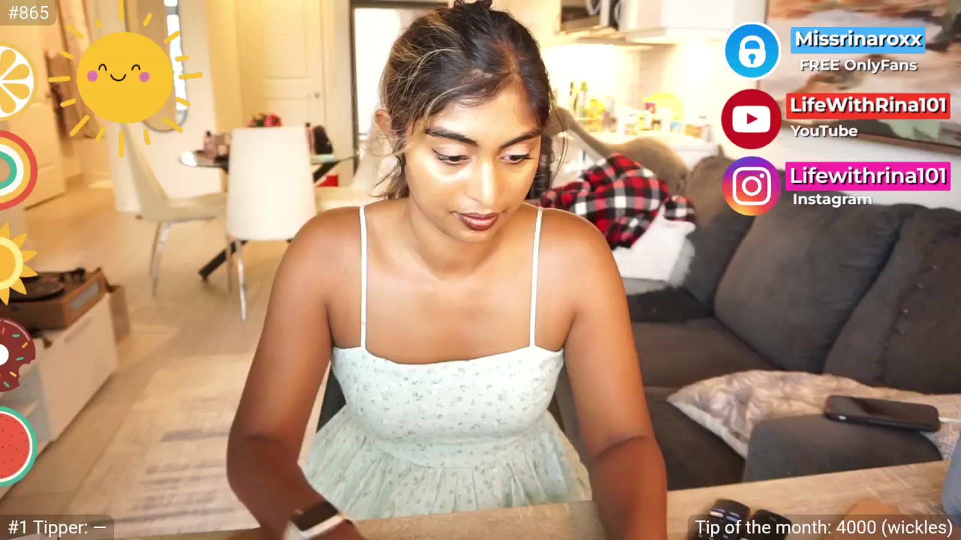 Gallery image thumbnail from Missrinaroxx's myfreecams stream on, 08/12/2025, 19:16 image 11 of 20