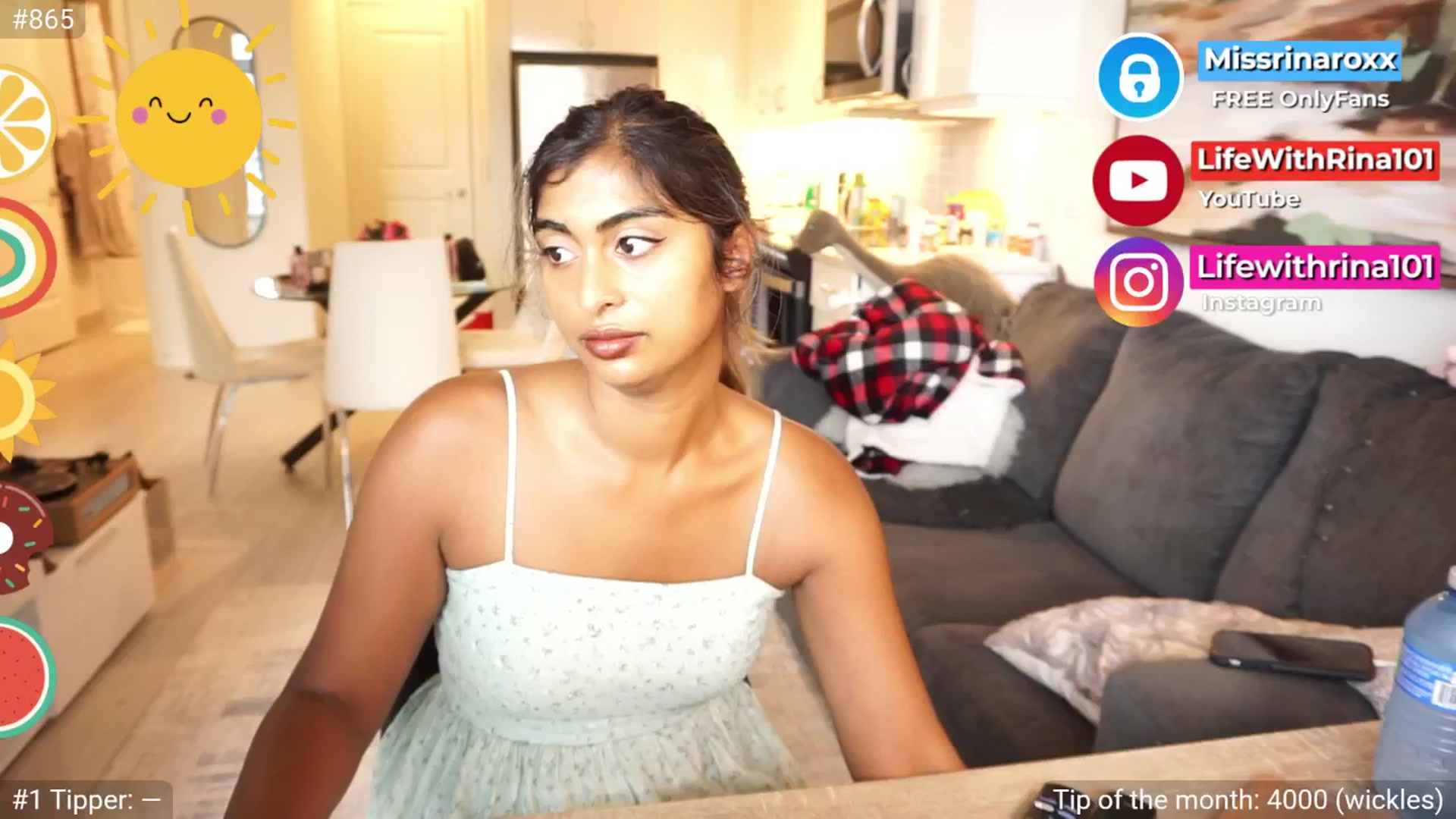 Gallery image thumbnail from Missrinaroxx's myfreecams stream on, 08/12/2025, 19:16 image 7 of 20