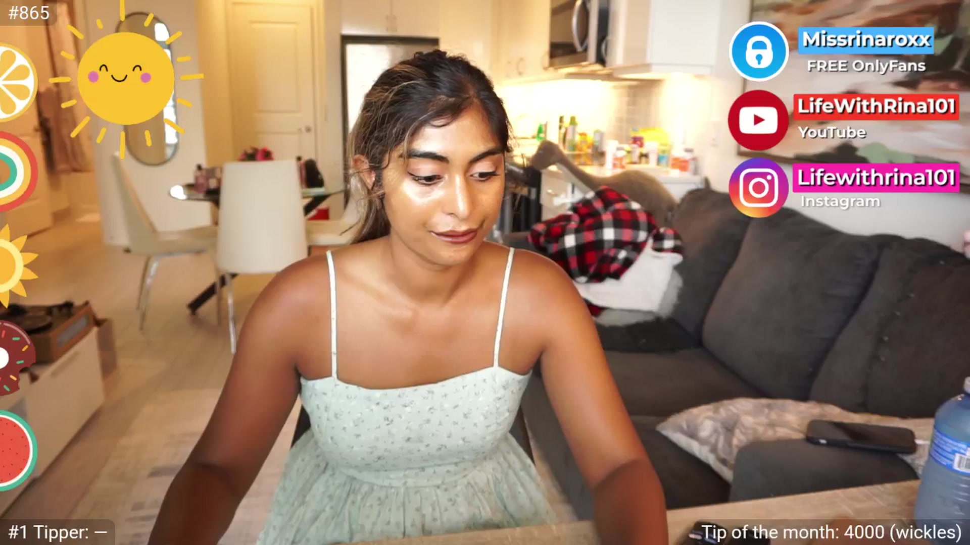 Gallery image thumbnail from Missrinaroxx's myfreecams stream on, 08/12/2025, 19:16 image 6 of 20