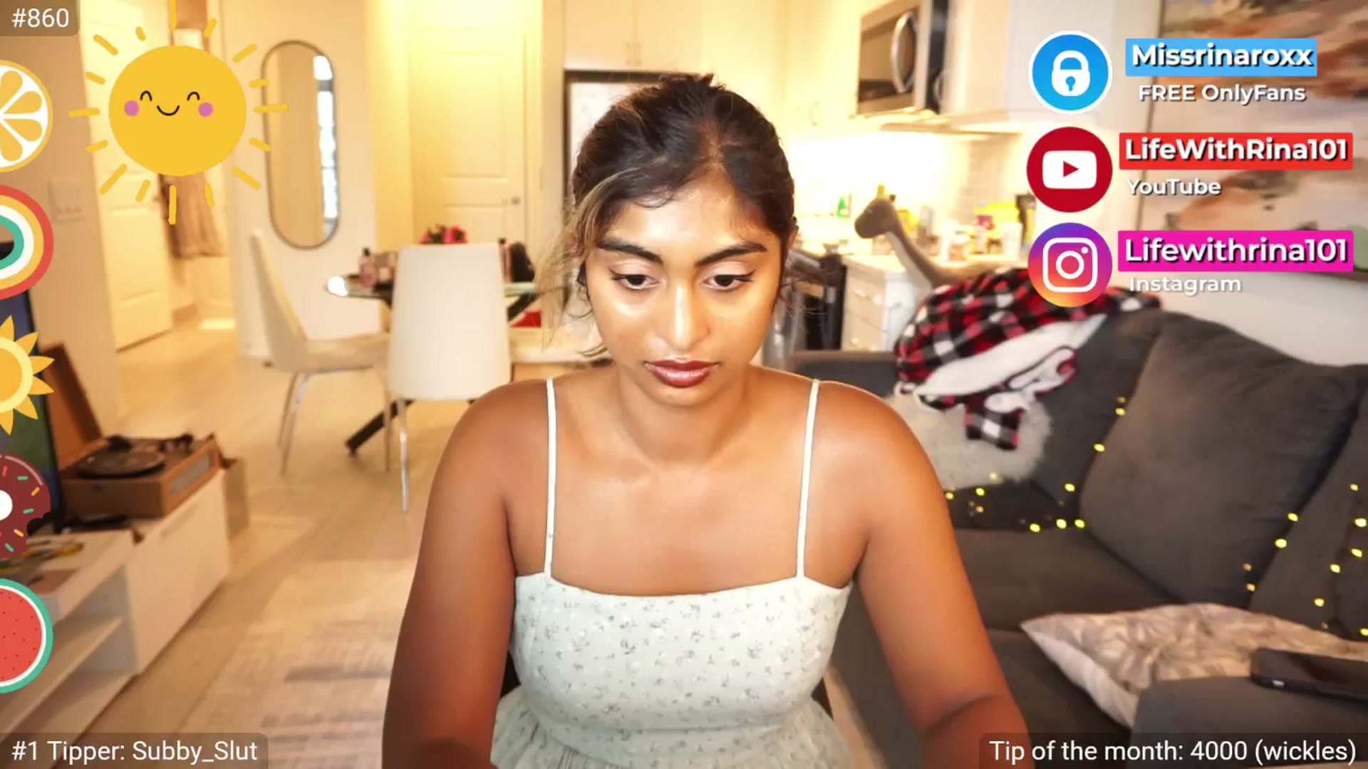 Gallery image thumbnail from Missrinaroxx's myfreecams stream on, 08/12/2025, 22:55 image 11 of 20