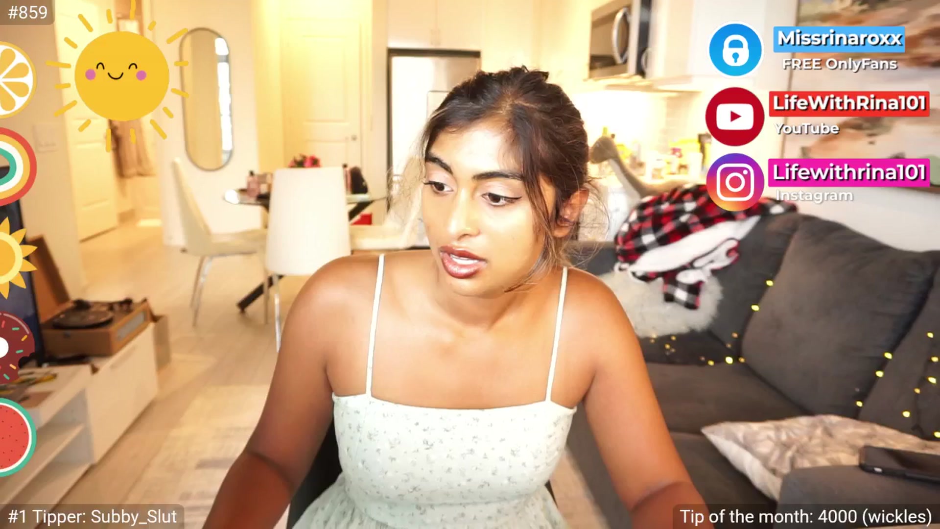 Gallery image thumbnail from Missrinaroxx's myfreecams stream on, 08/12/2025, 22:55 image 5 of 20