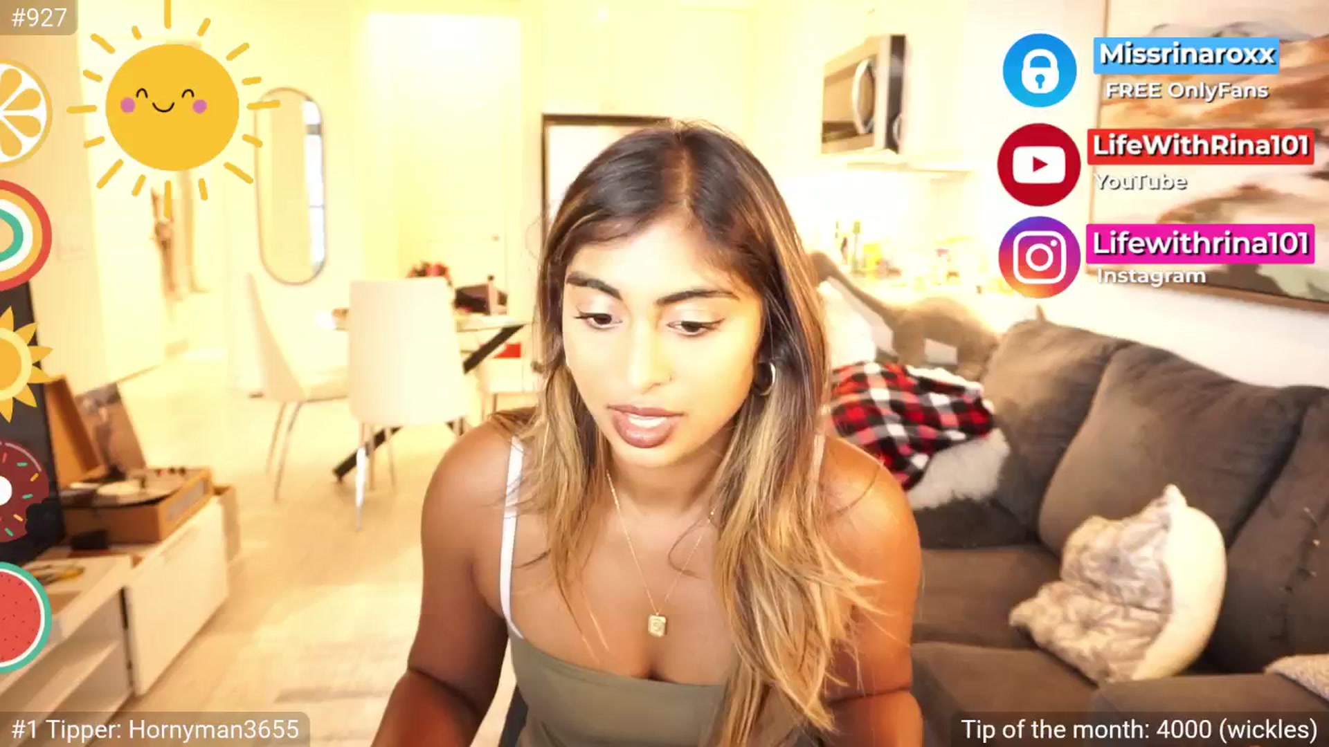 Gallery image thumbnail from Missrinaroxx's myfreecams stream on, 08/13/2025, 22:22 image 3 of 20