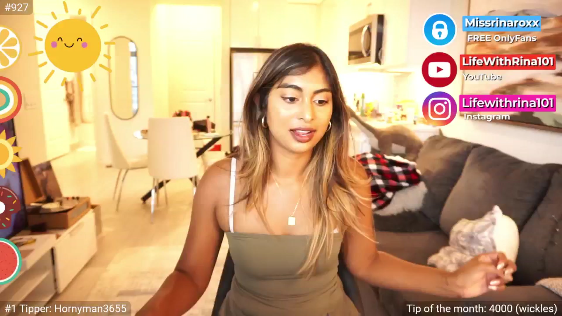 Gallery image thumbnail from Missrinaroxx's myfreecams stream on, 08/13/2025, 22:22 image 9 of 20