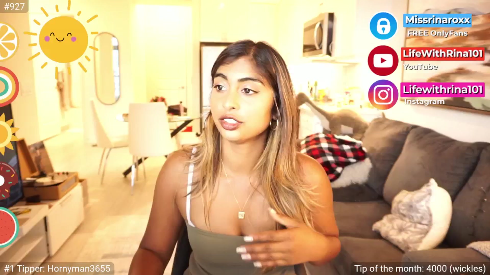Gallery image thumbnail from Missrinaroxx's myfreecams stream on, 08/13/2025, 22:22 image 7 of 20