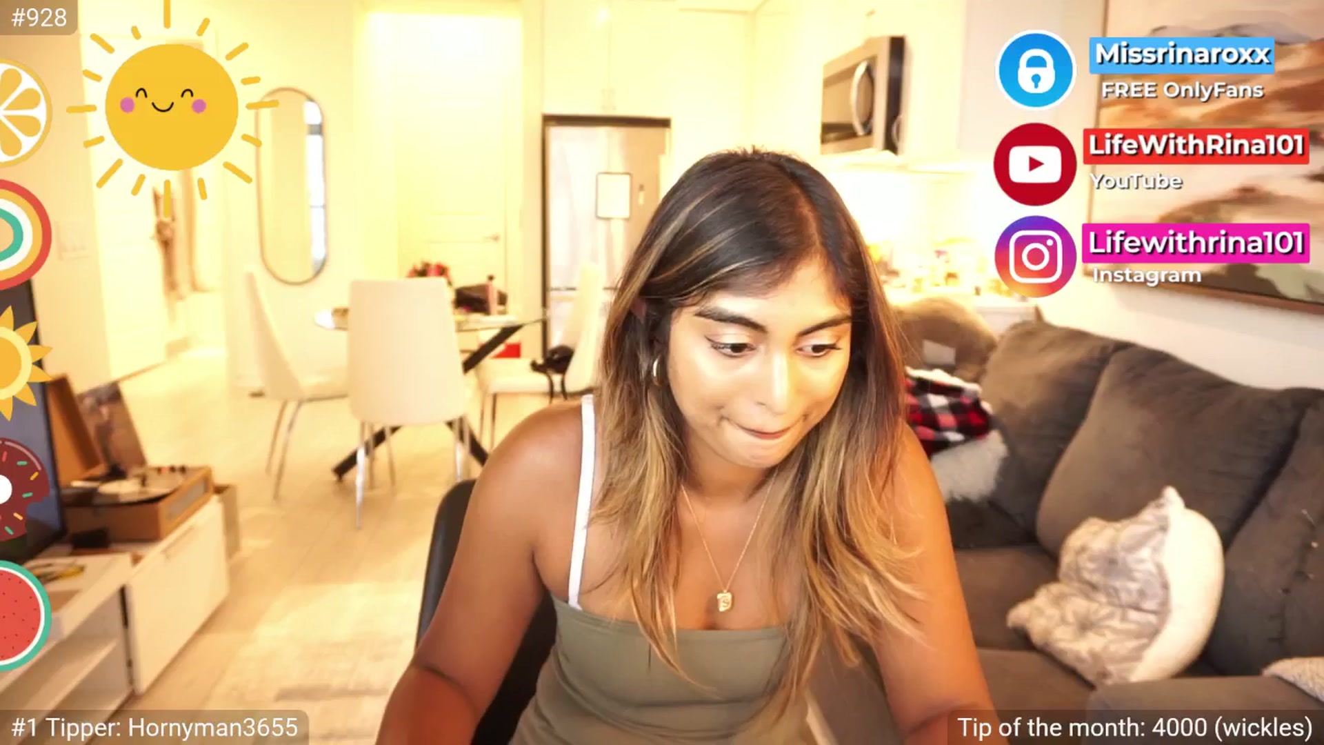 Gallery image thumbnail from Missrinaroxx's myfreecams stream on, 08/13/2025, 22:22 image 17 of 20