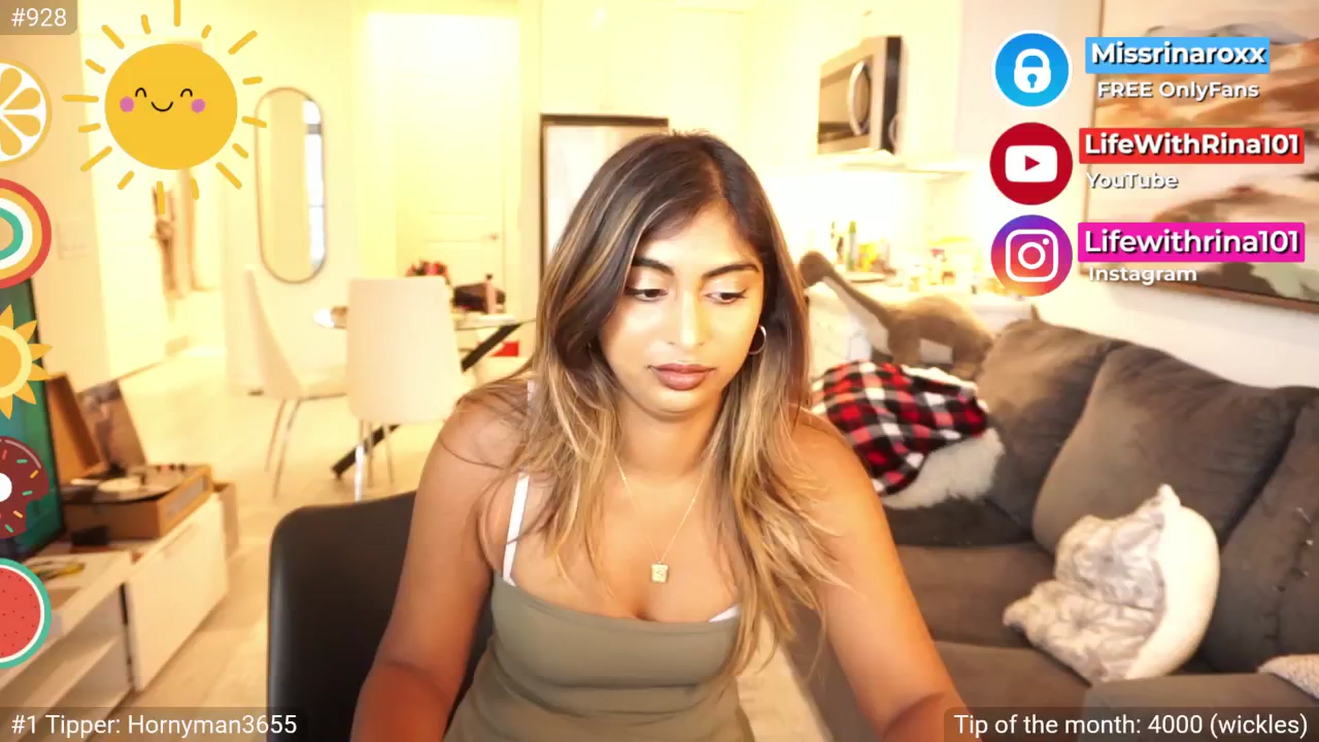 Gallery image thumbnail from Missrinaroxx's myfreecams stream on, 08/13/2025, 22:22 image 15 of 20