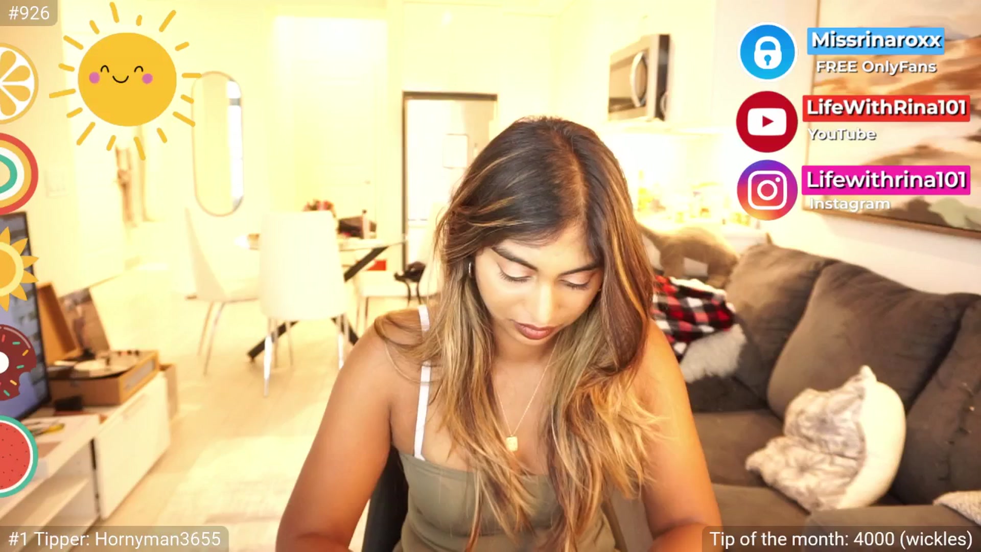 Gallery image thumbnail from Missrinaroxx's myfreecams stream on, 08/13/2025, 23:09 image 2 of 20
