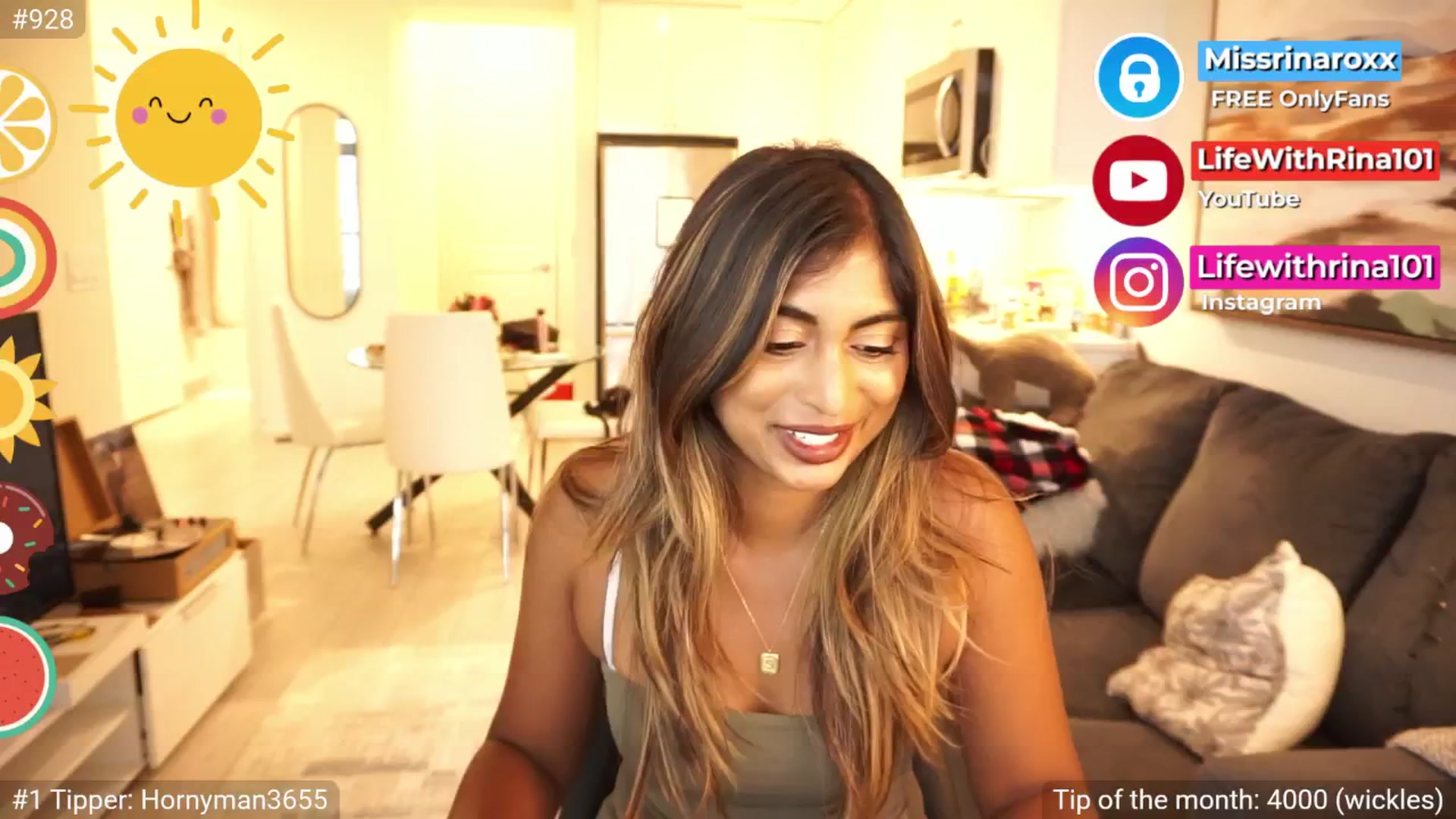 Gallery image thumbnail from Missrinaroxx's myfreecams stream on, 08/13/2025, 23:09 image 1 of 20